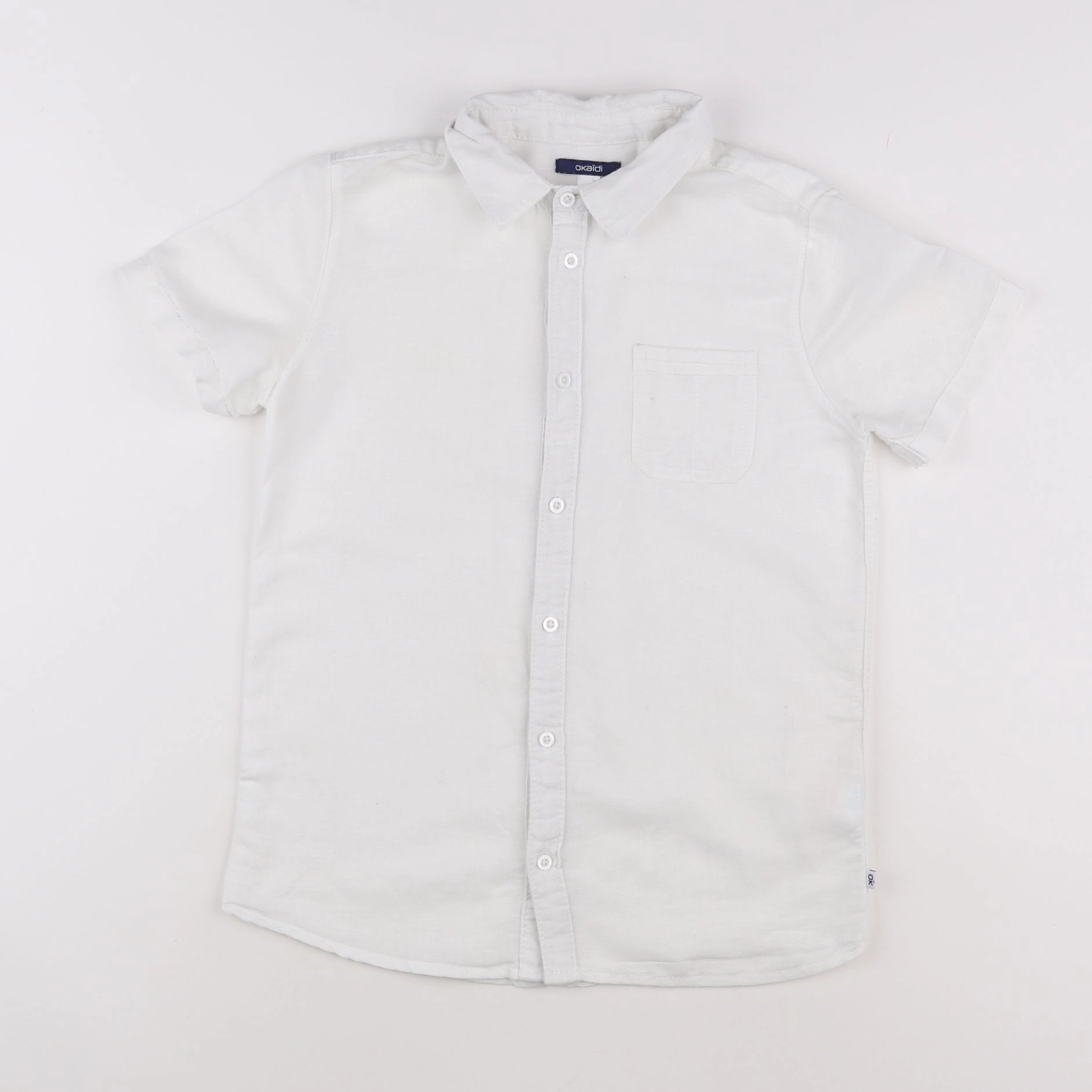 Okaidi - chemise blanc - 10 ans