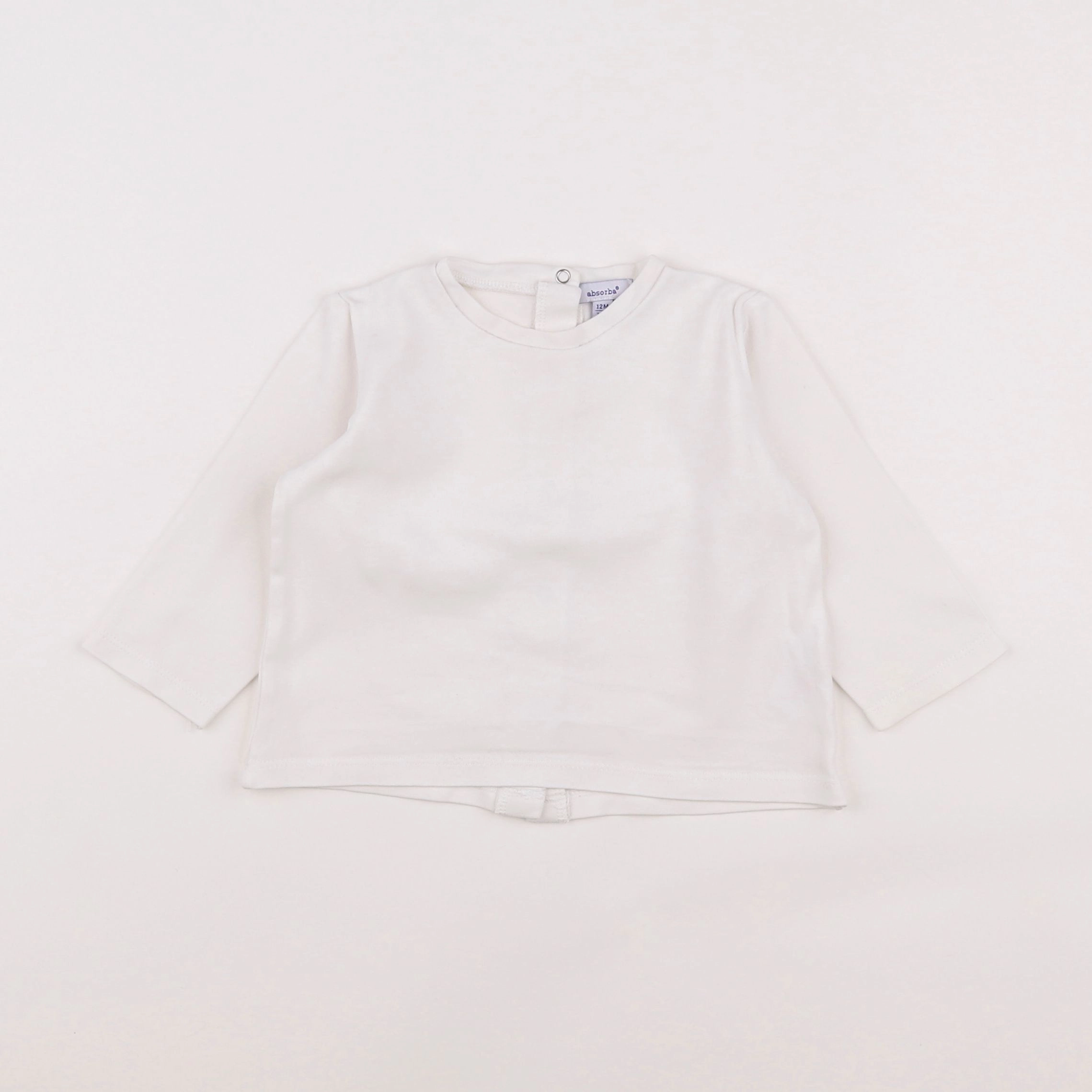 Absorba - tee-shirt blanc - 12 mois