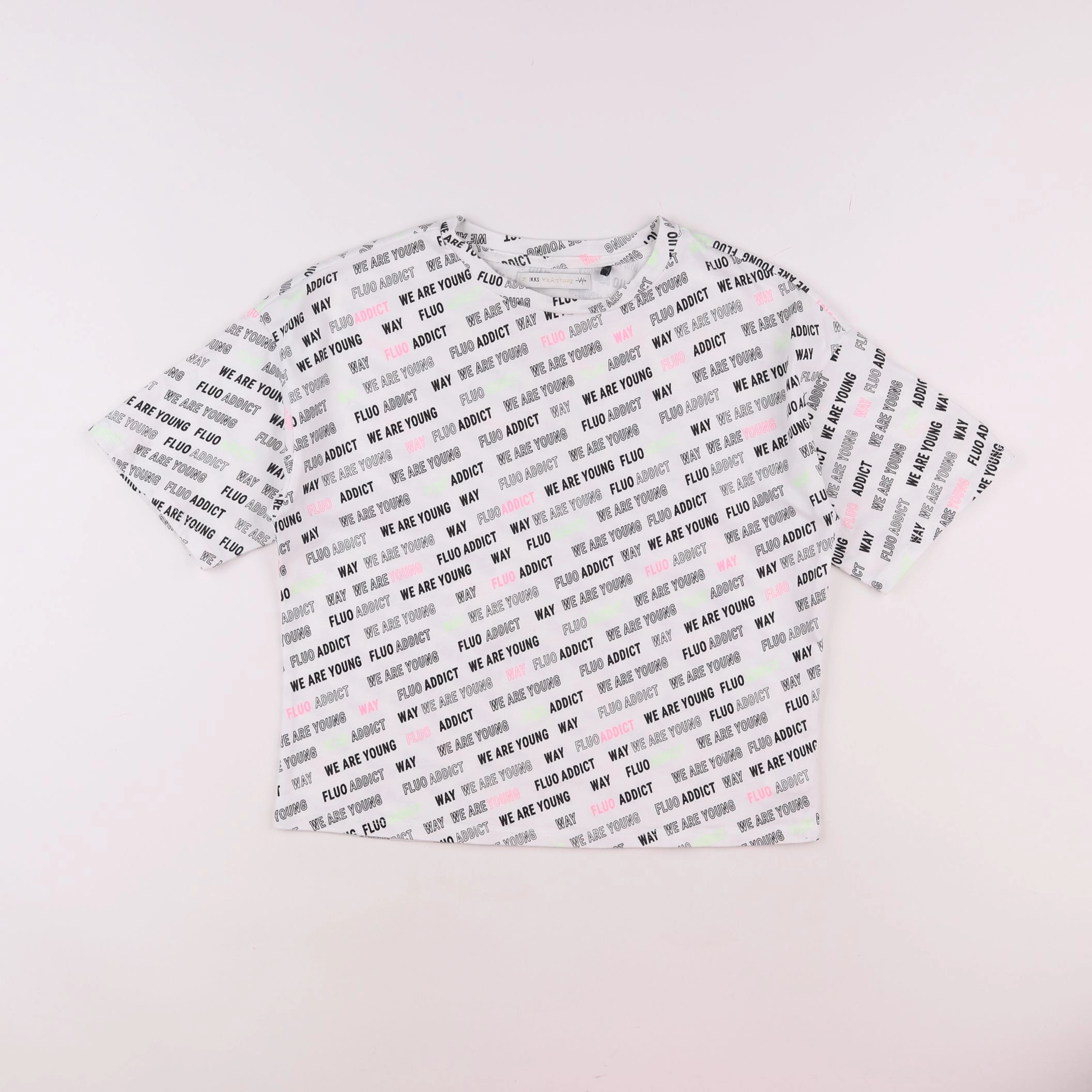 IKKS - tee-shirt multicolore - 10 ans