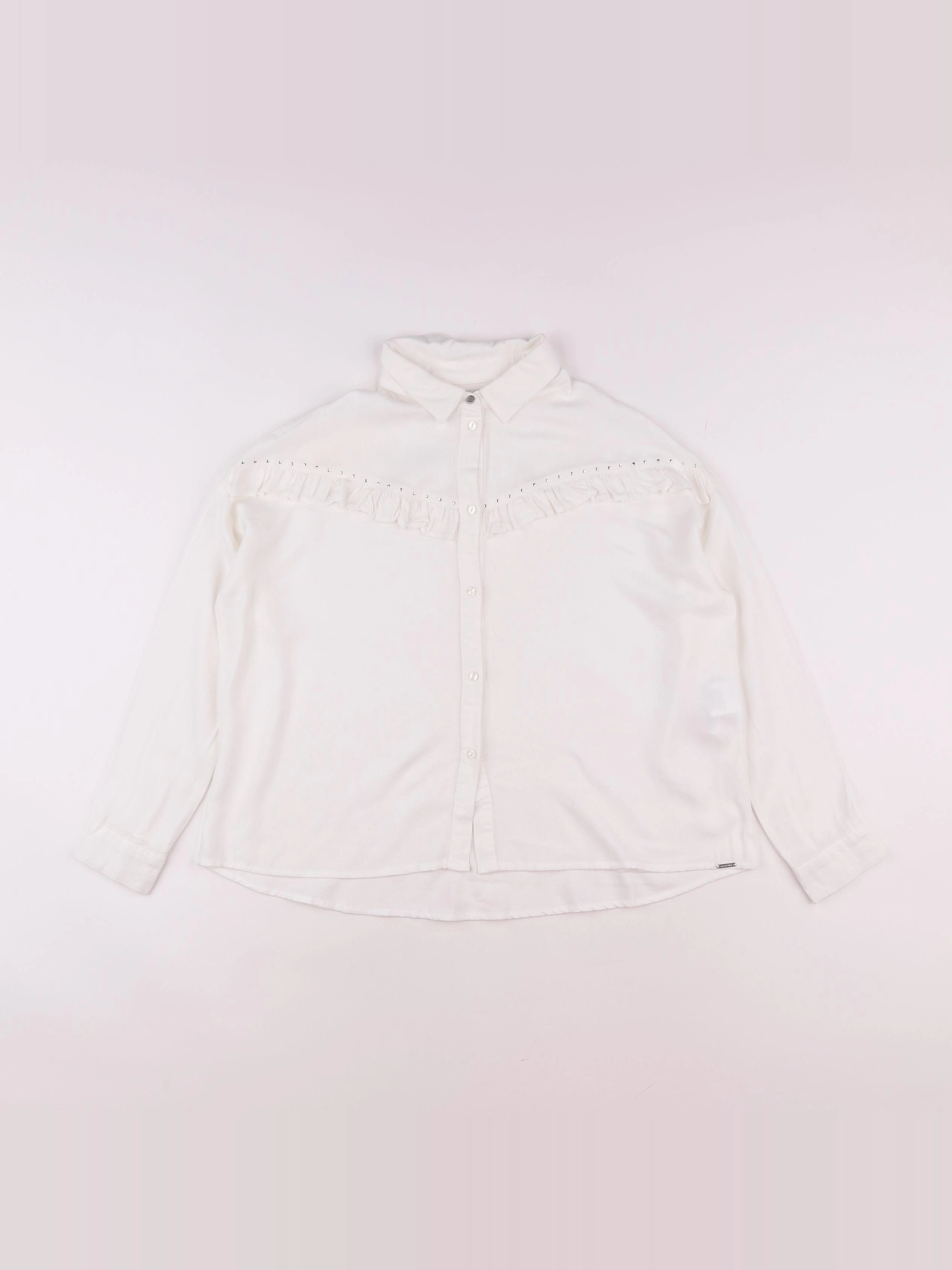IKKS - blouse blanc - 10 ans