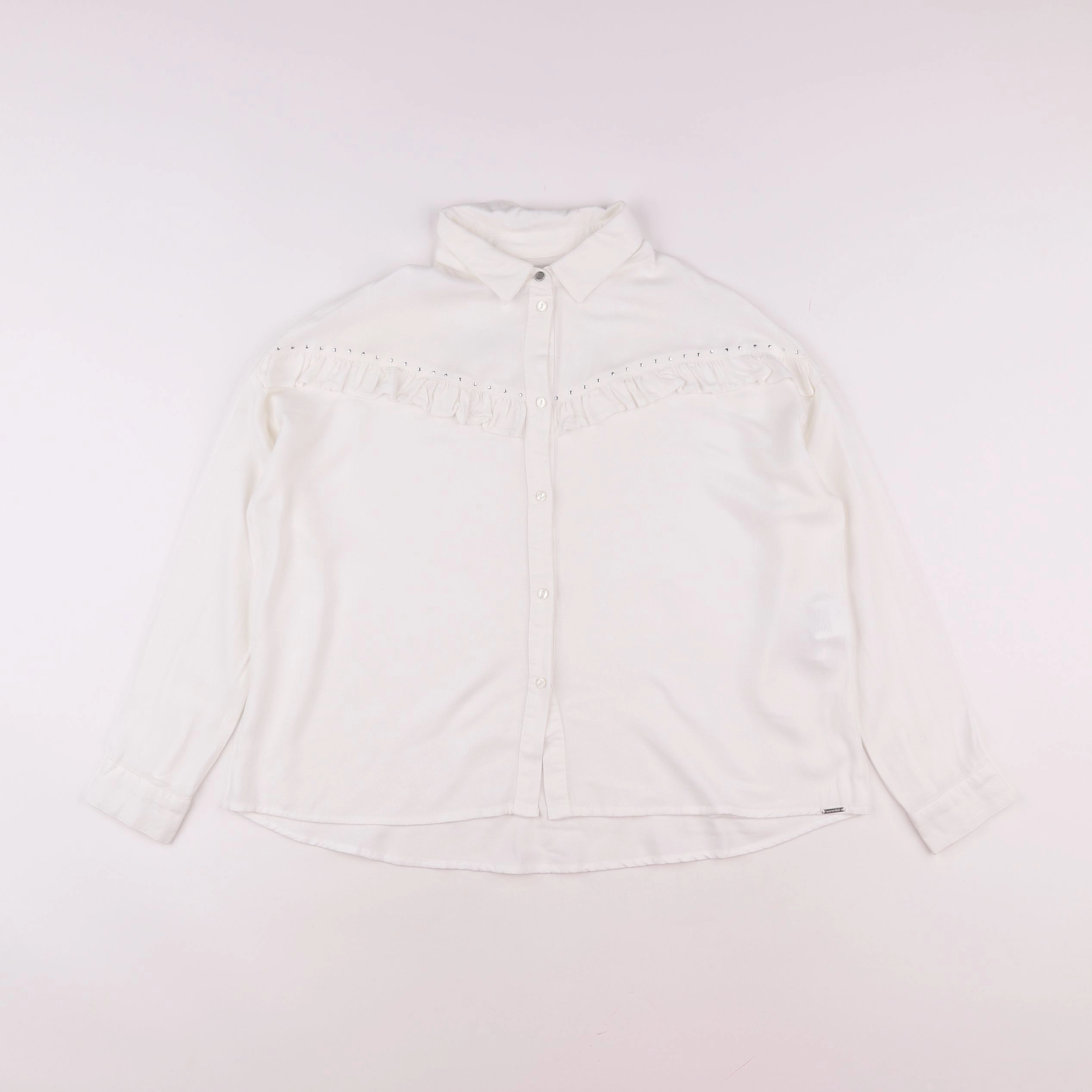 IKKS - blouse blanc - 10 ans
