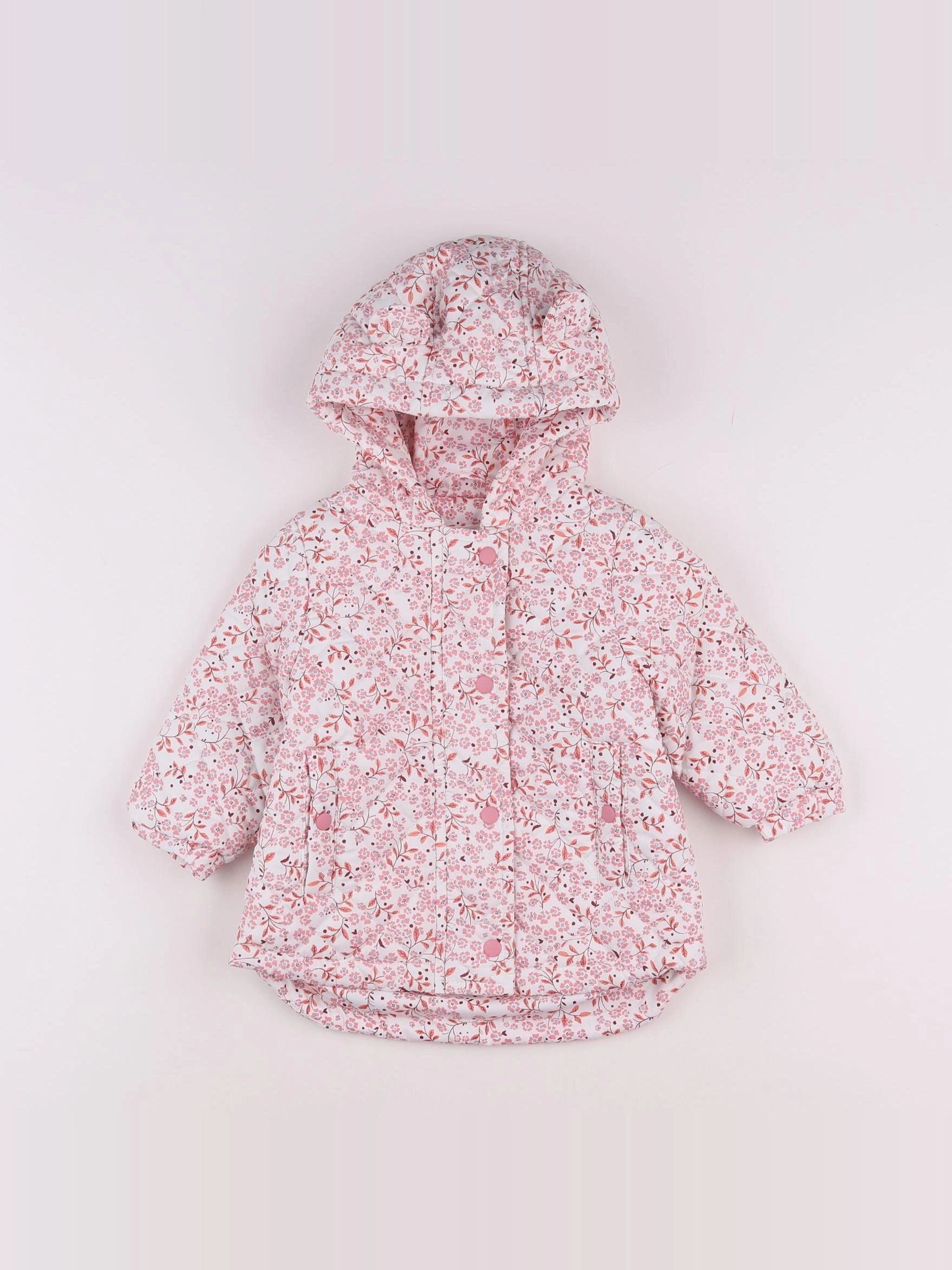 Next - veste rose - 6/9 mois