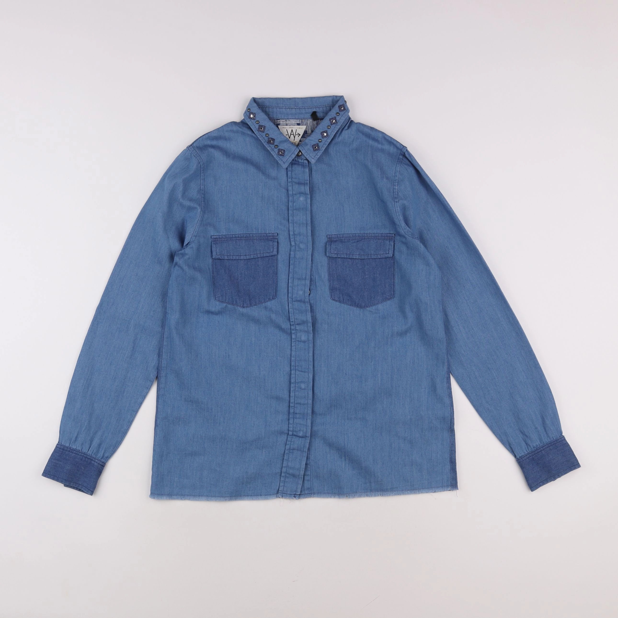 IKKS - chemise bleu - 14 ans