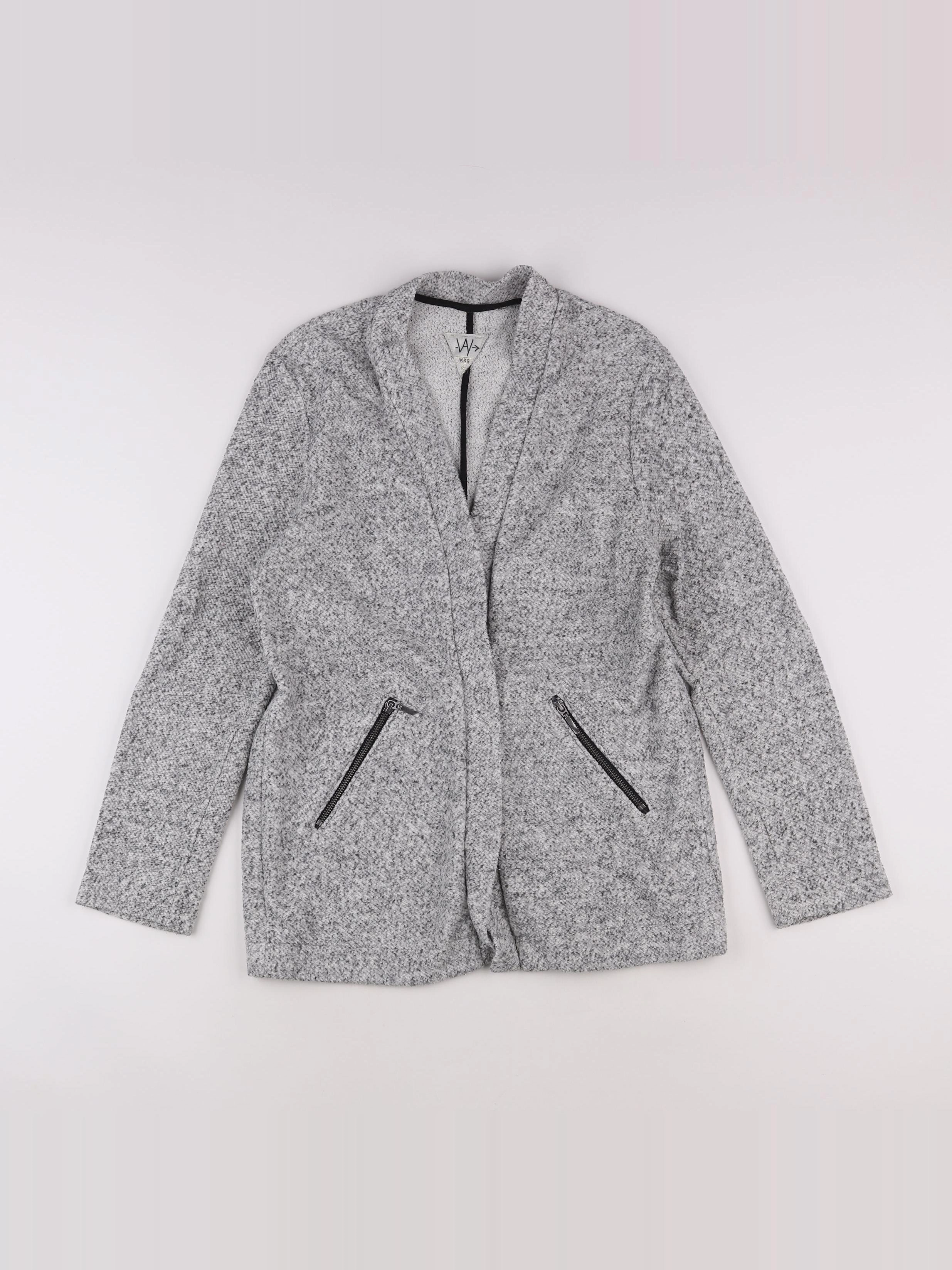 IKKS - gilet gris - 14 ans