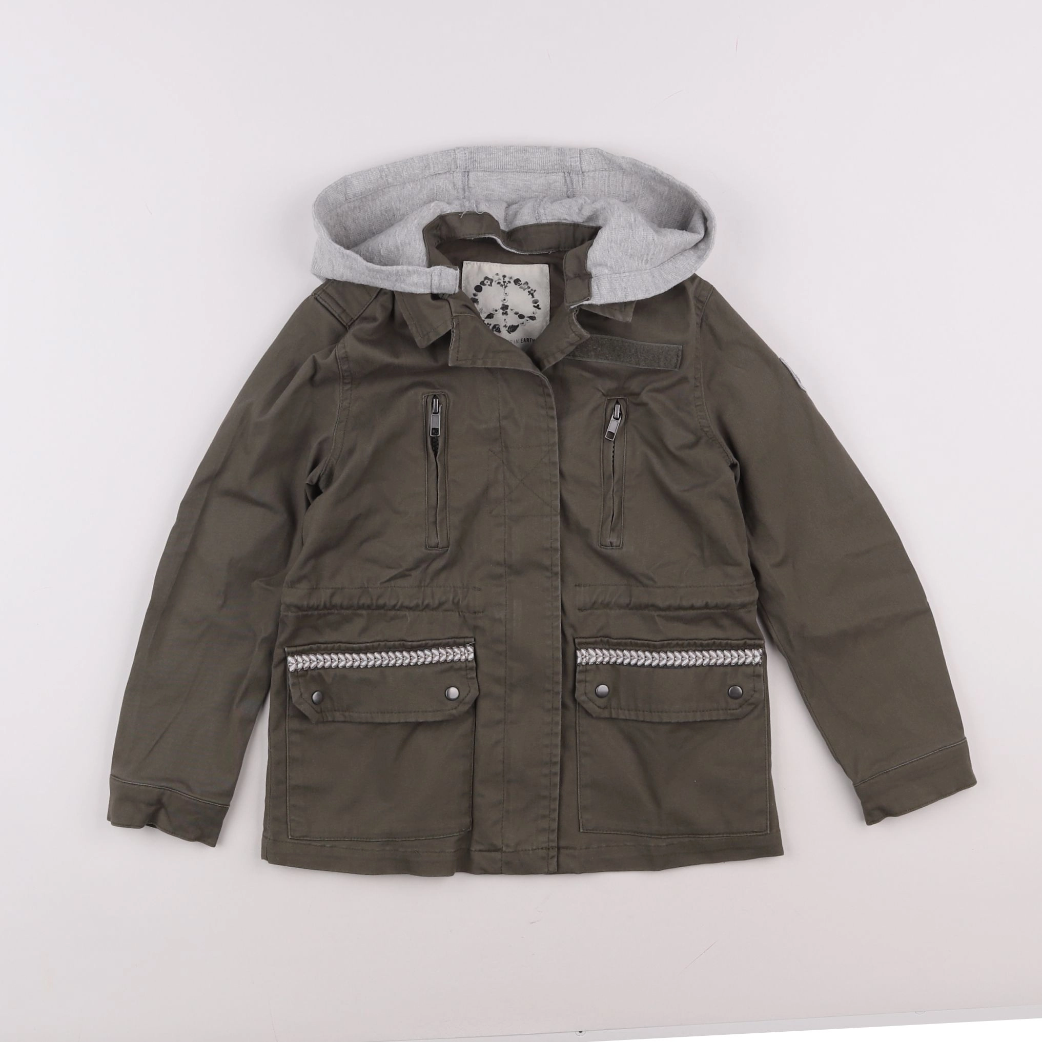 IKKS - veste imprimé au dos vert - 6 ans