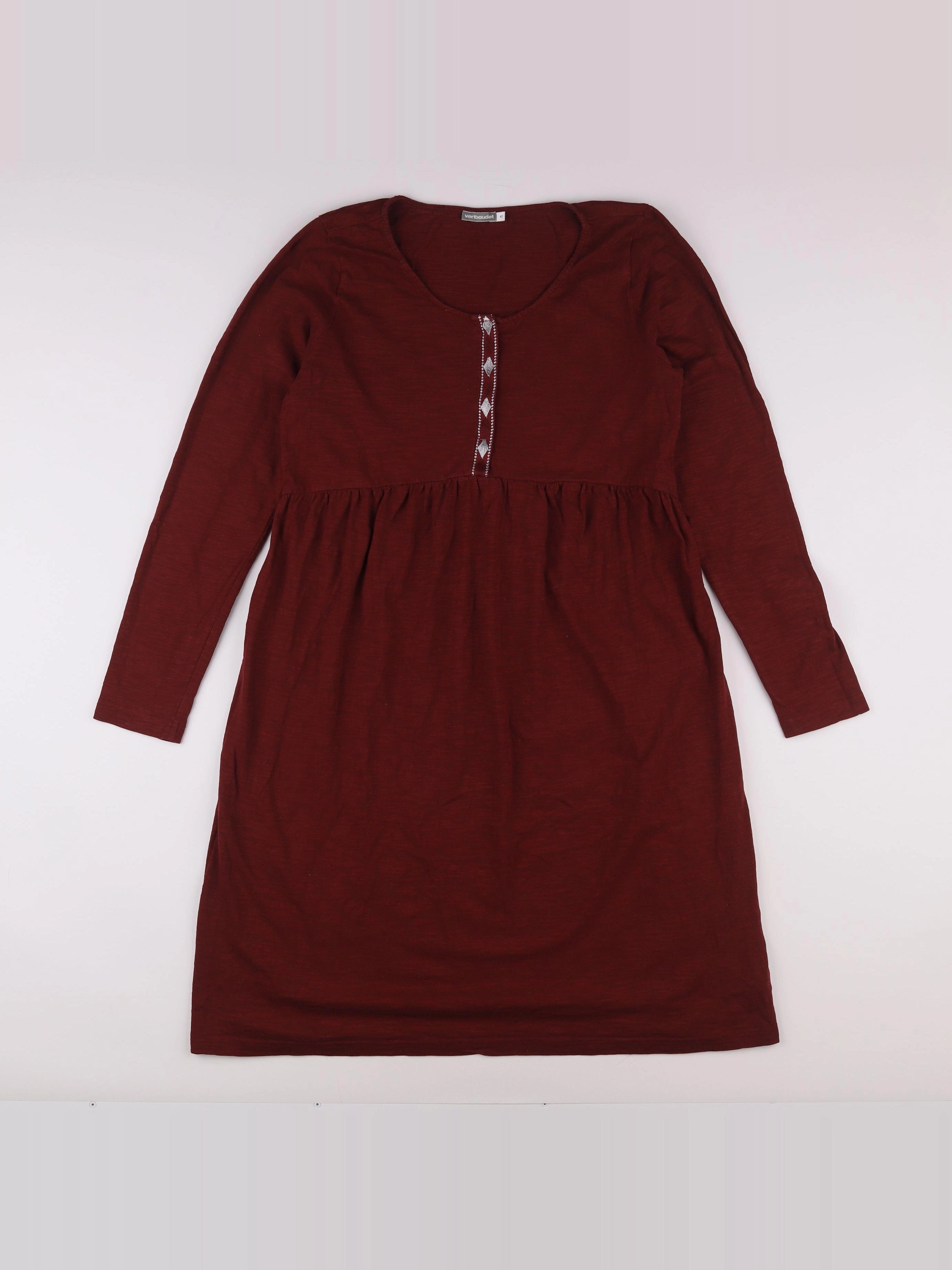 Vertbaudet - robe grossesse rouge - 42