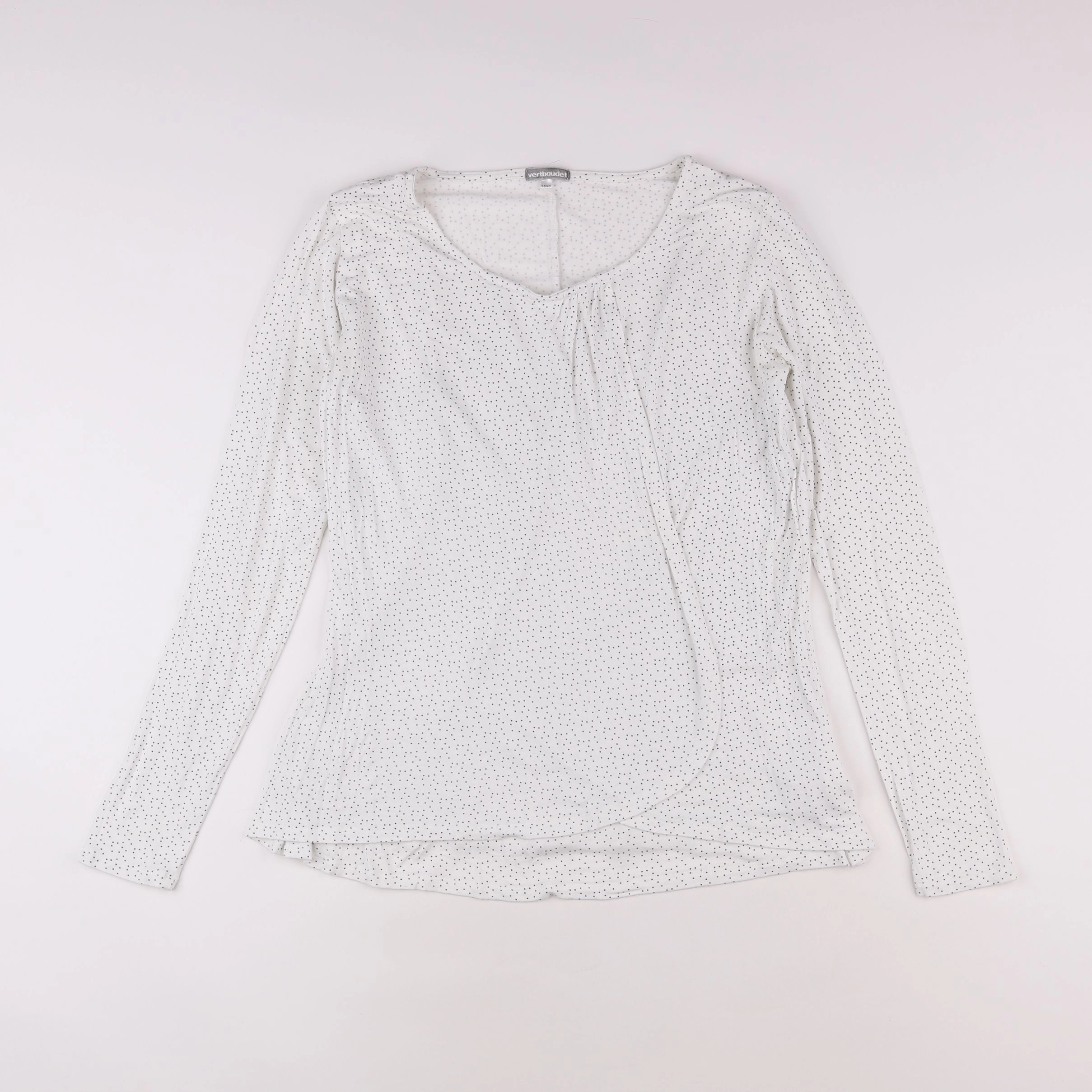 Vertbaudet - tee-shirt allaitement blanc - 38 à 40