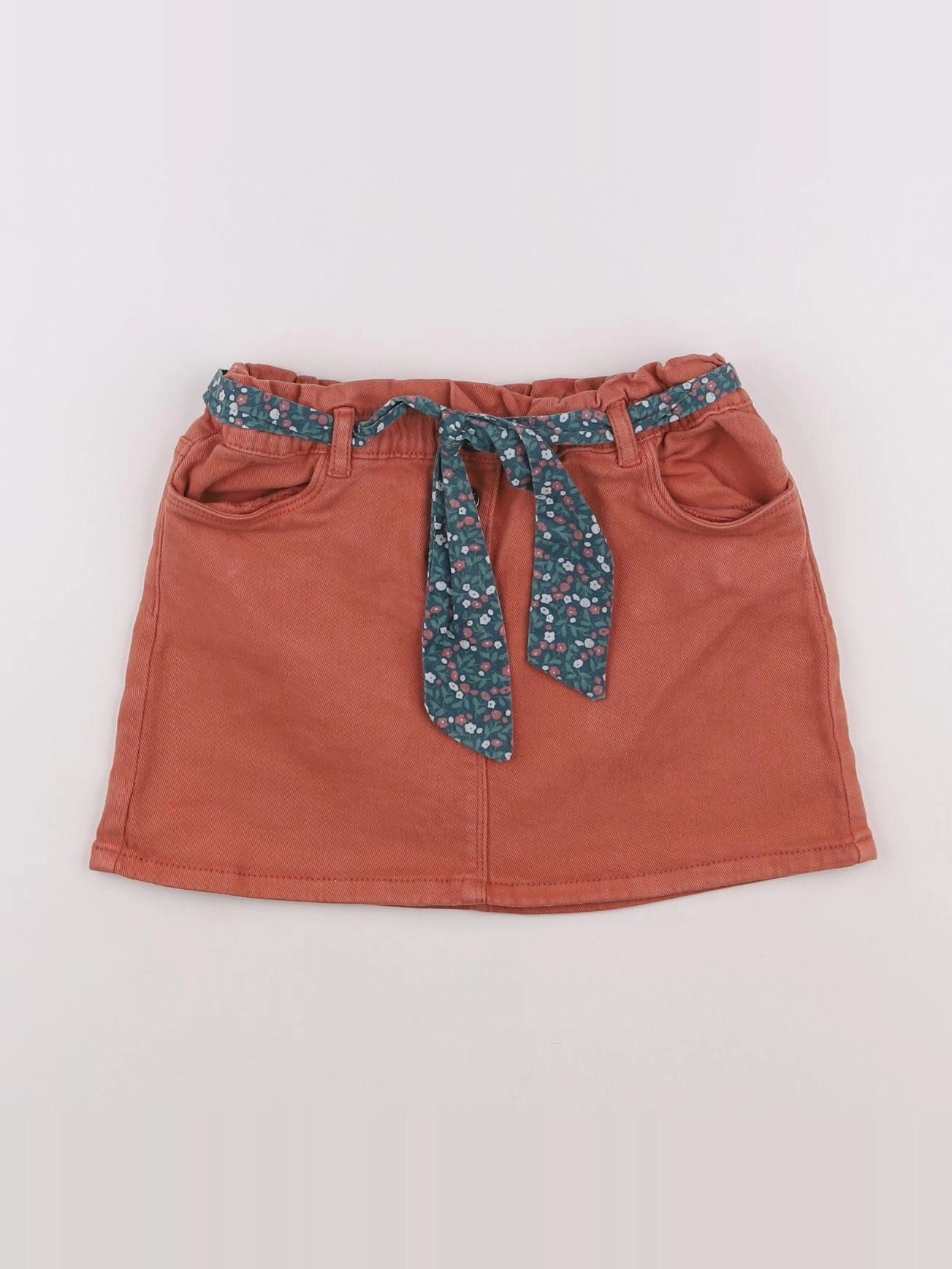 Vertbaudet - jupe marron - 8 ans