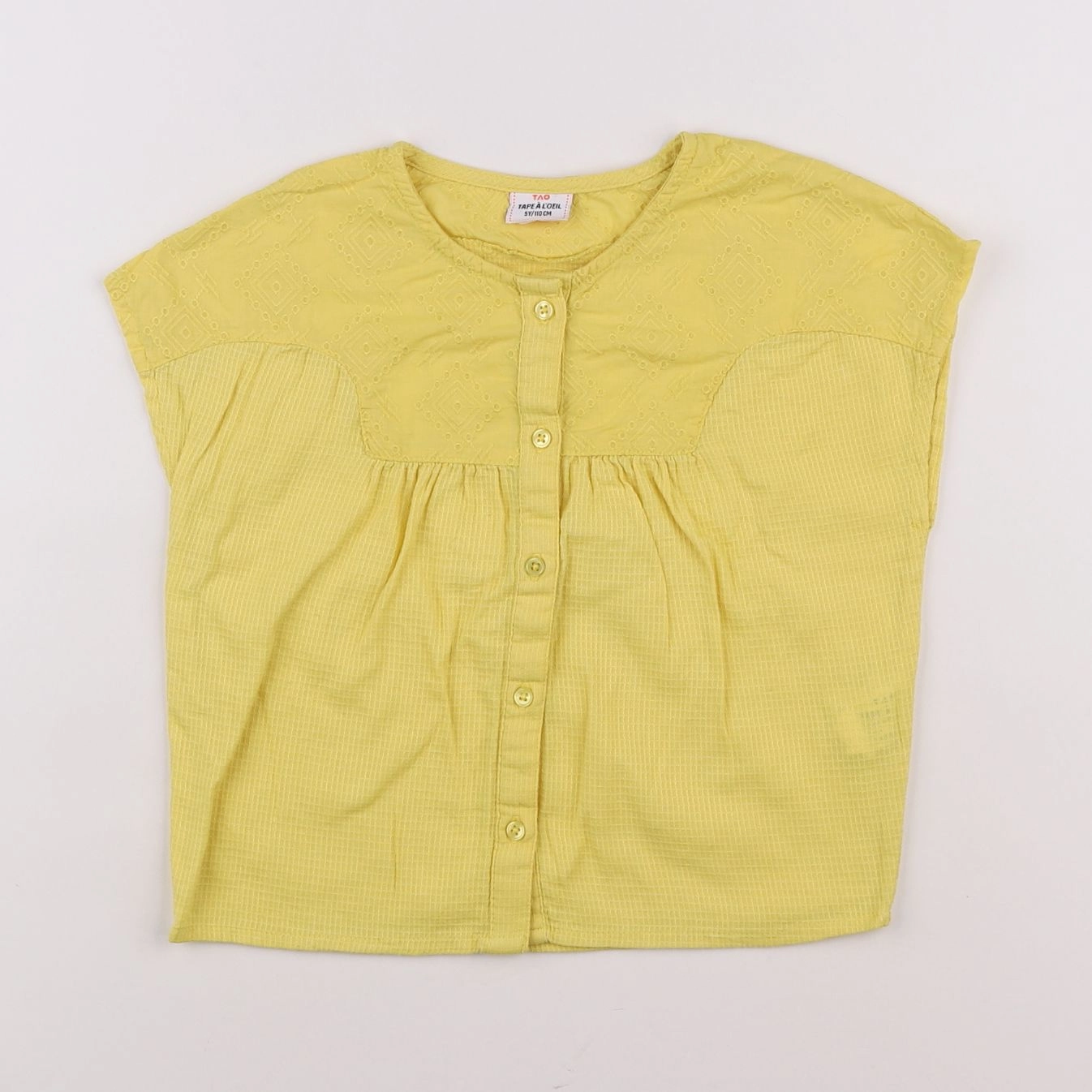 Tape à l'oeil - blouse jaune - 5 ans