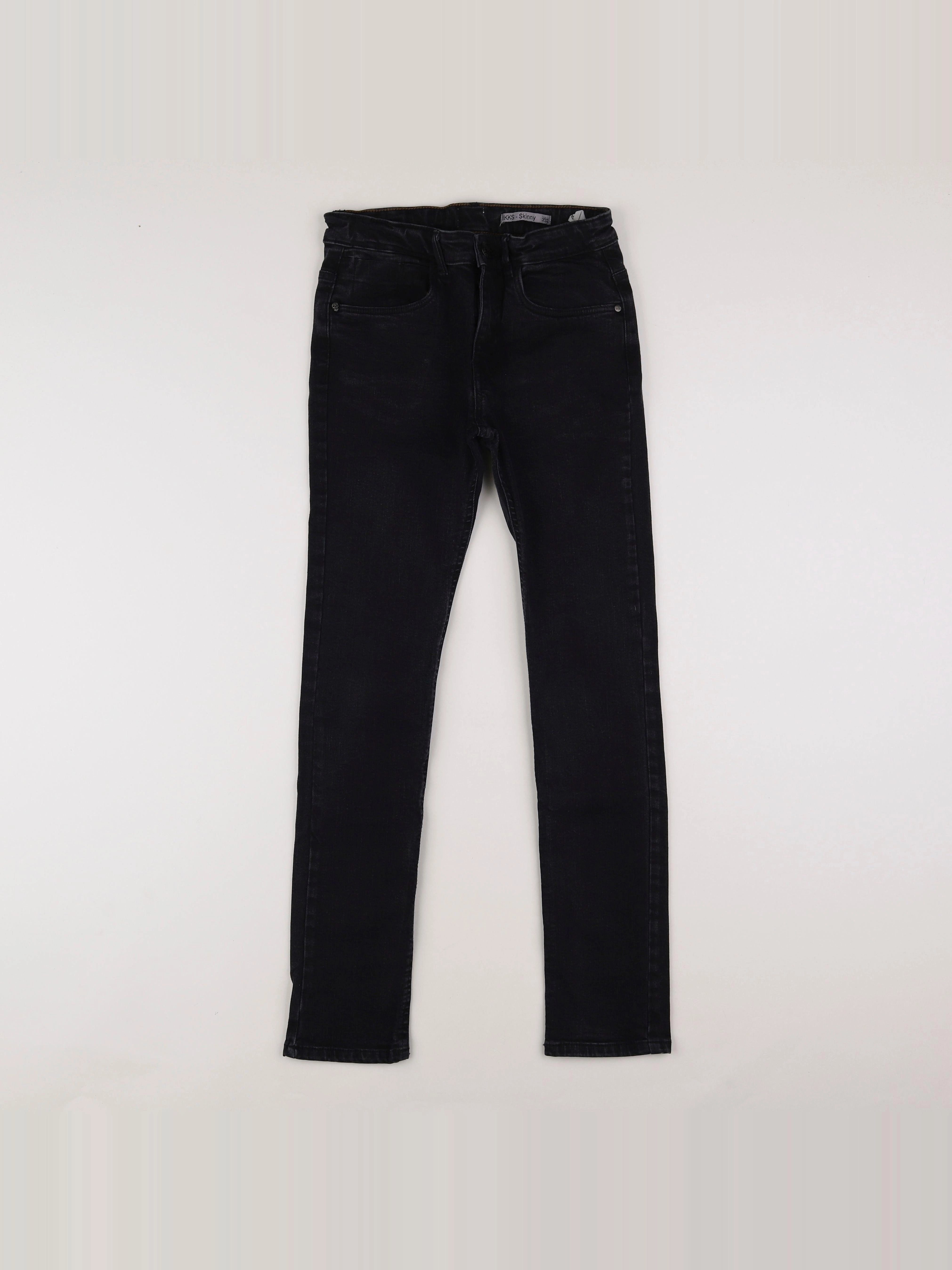 IKKS - jean noir - 12 ans