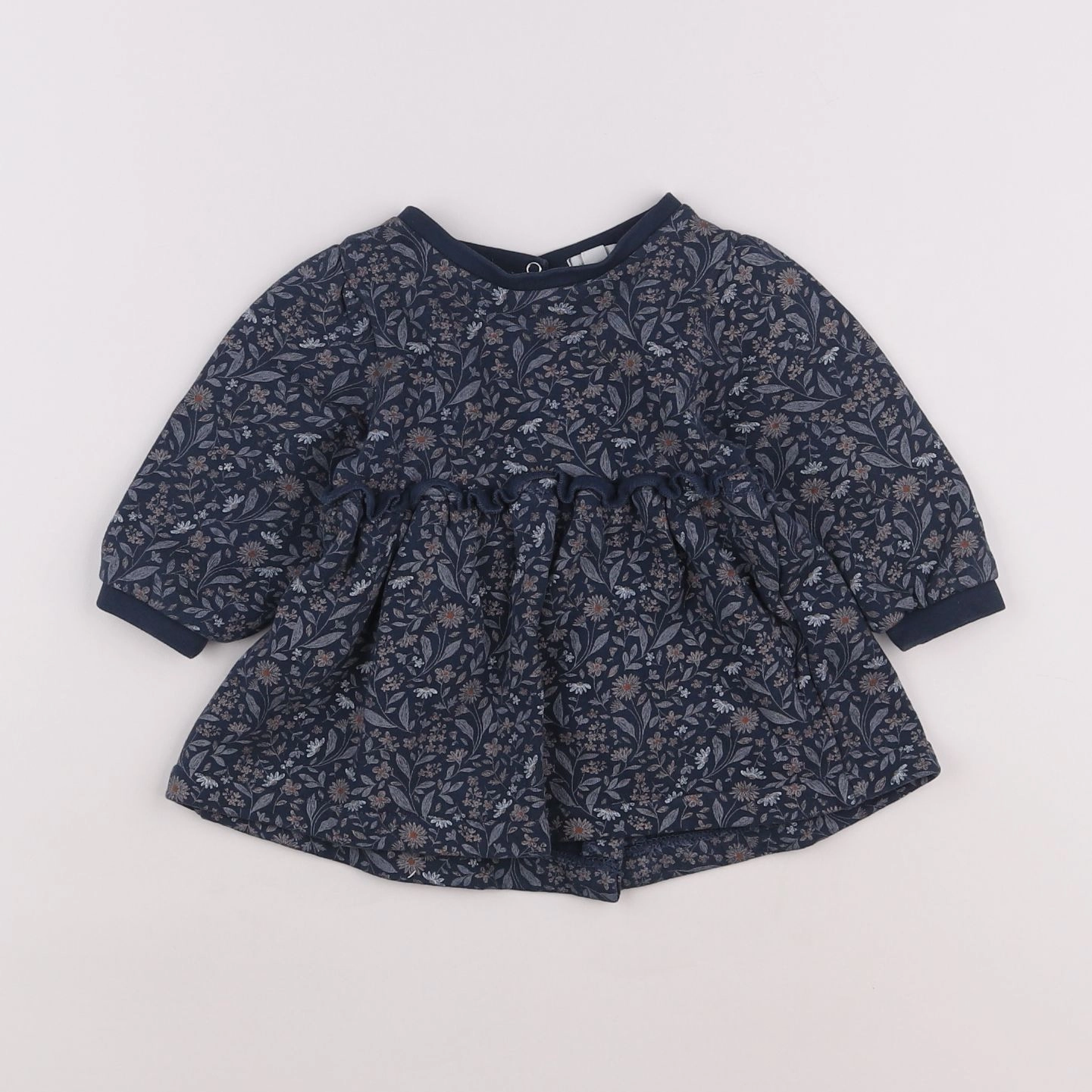 Vertbaudet - robe bleu - 6 mois