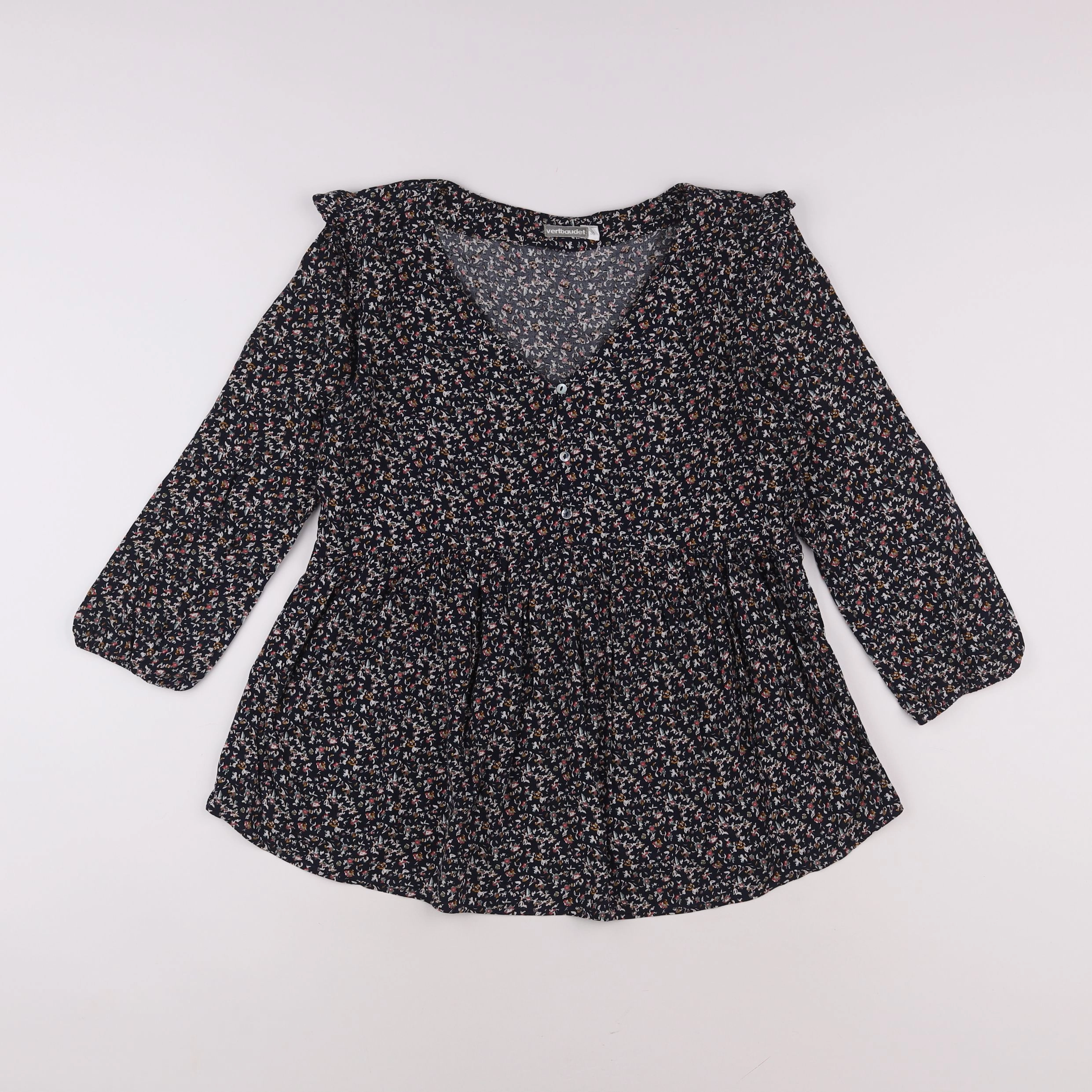 Vertbaudet - blouse grossesse, allaitement bleu - 36