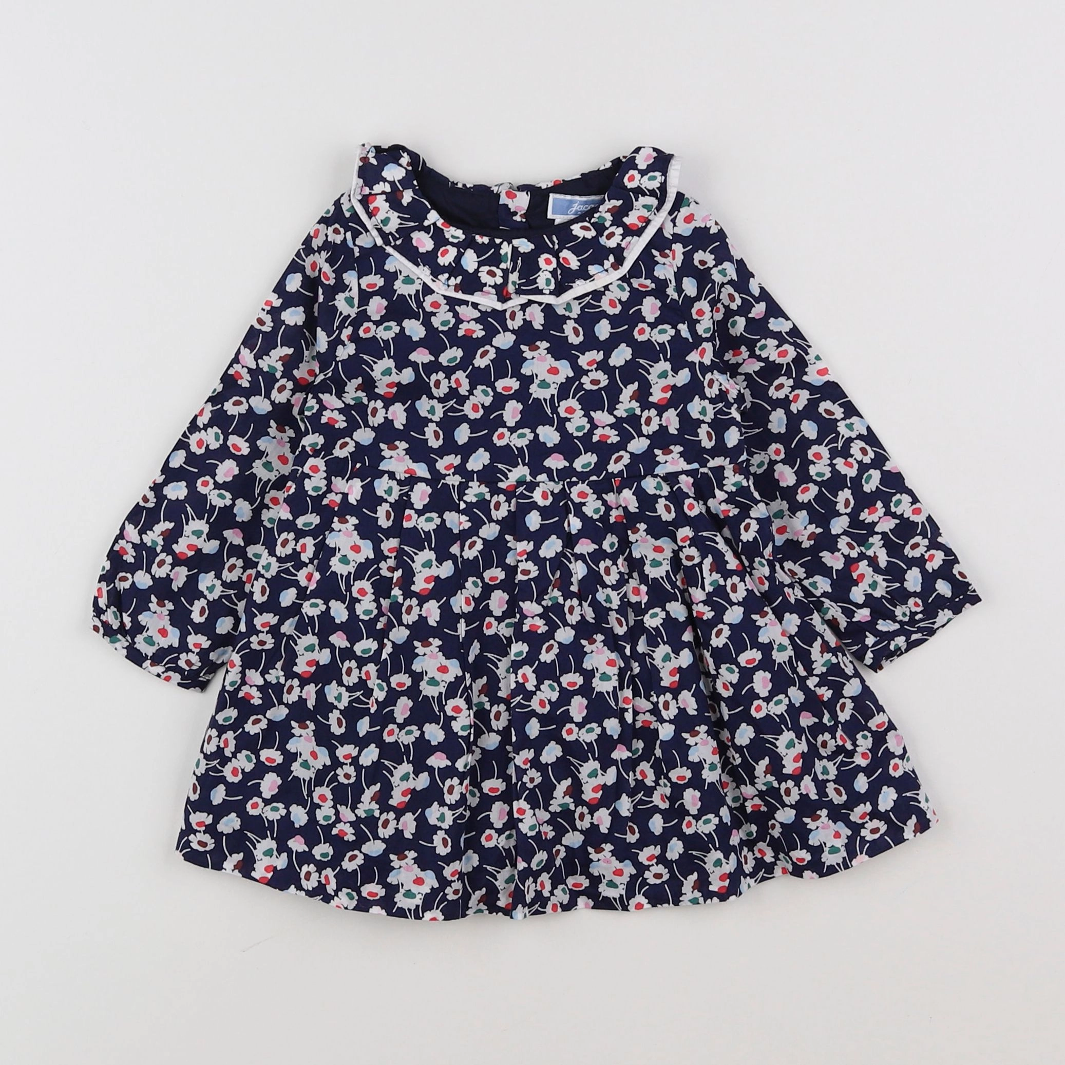 Jacadi - robe bleu - 6 mois
