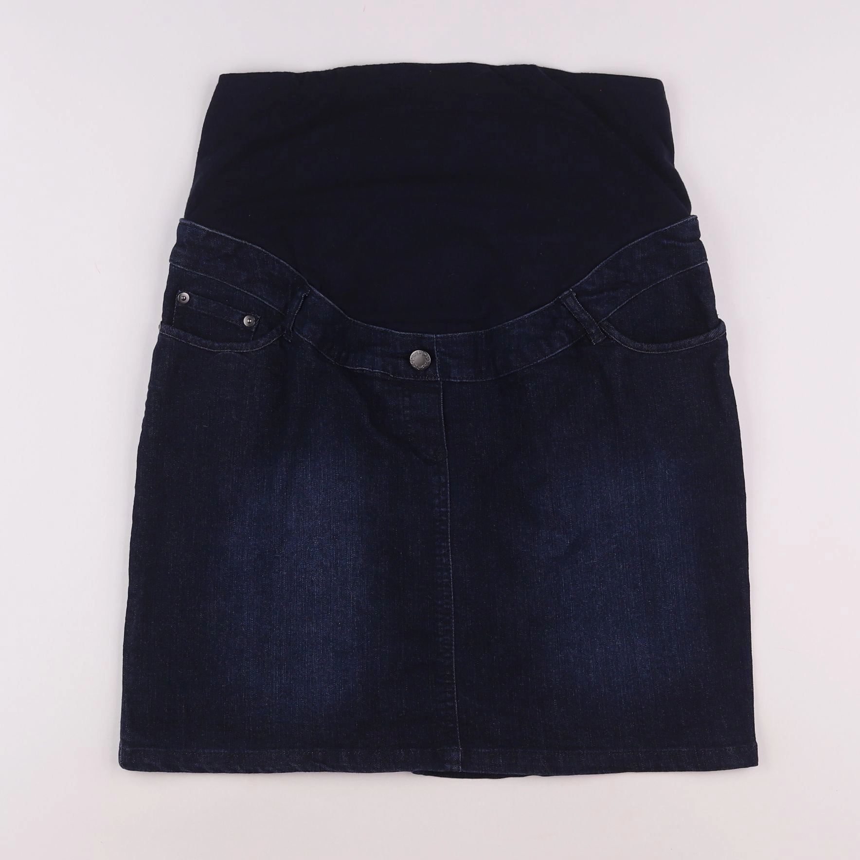Vertbaudet - jupe grossesse bleu - 40