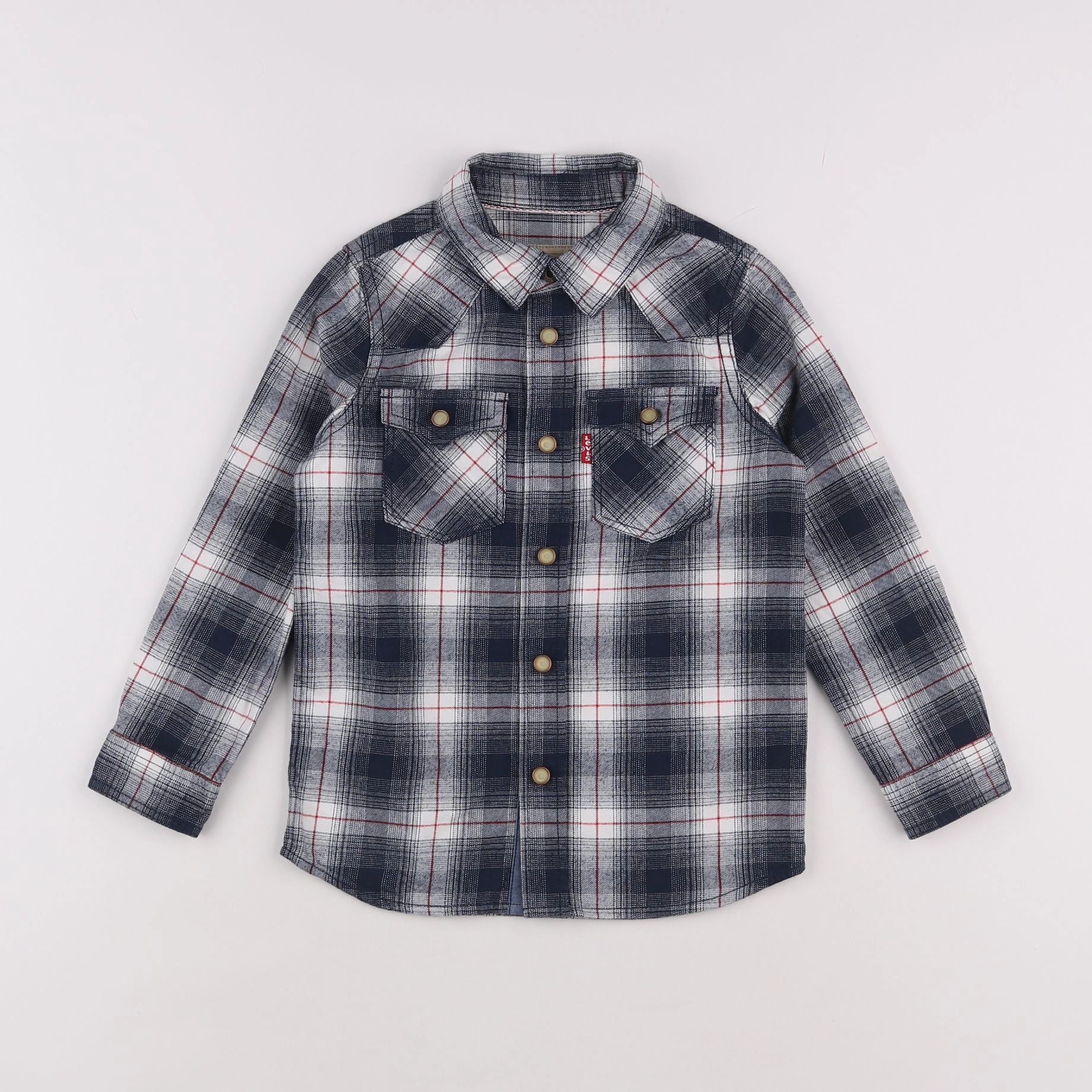 Levi's - chemise bleu - 5 ans