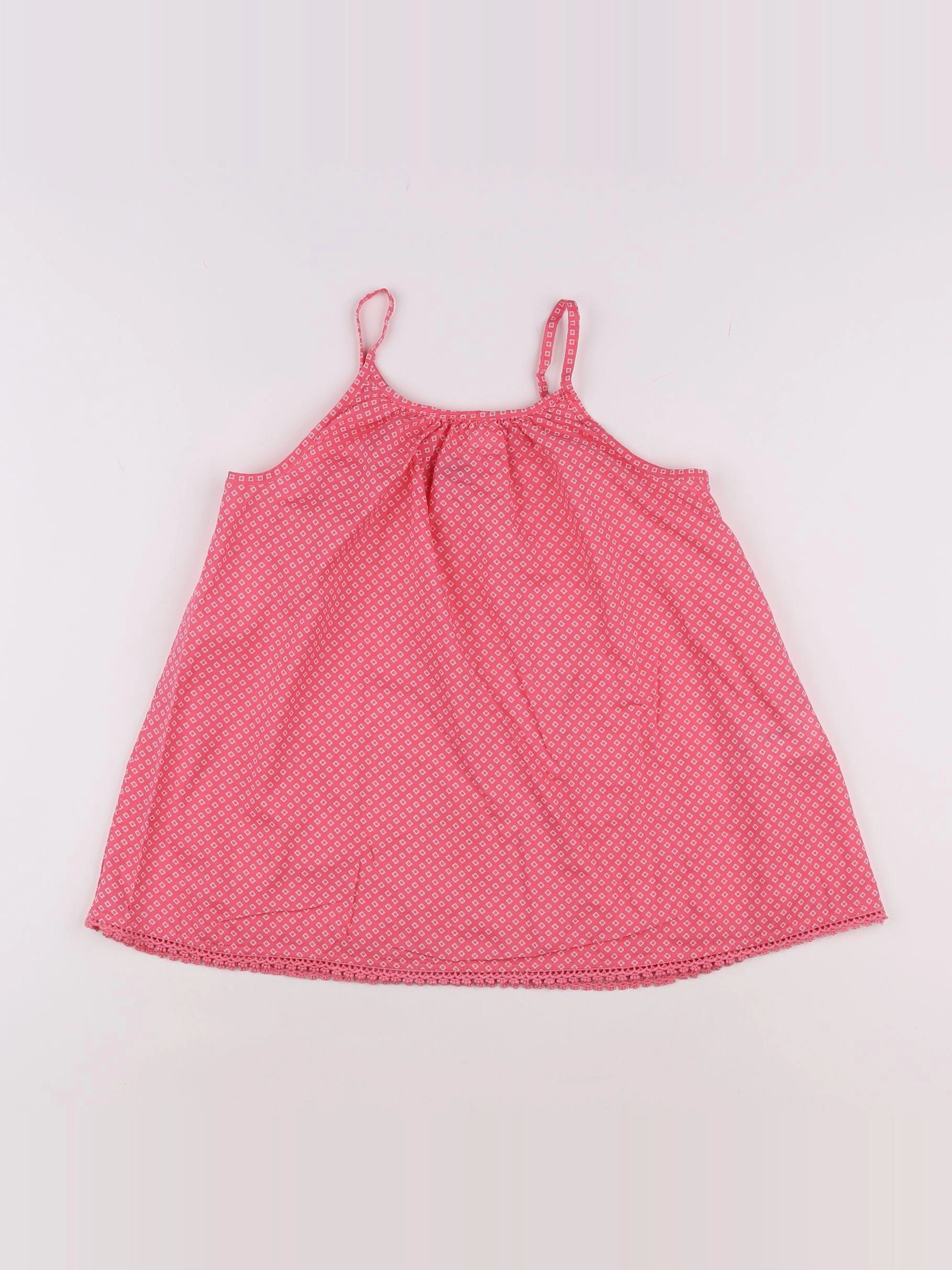 Vertbaudet - blouse rose - 9 ans