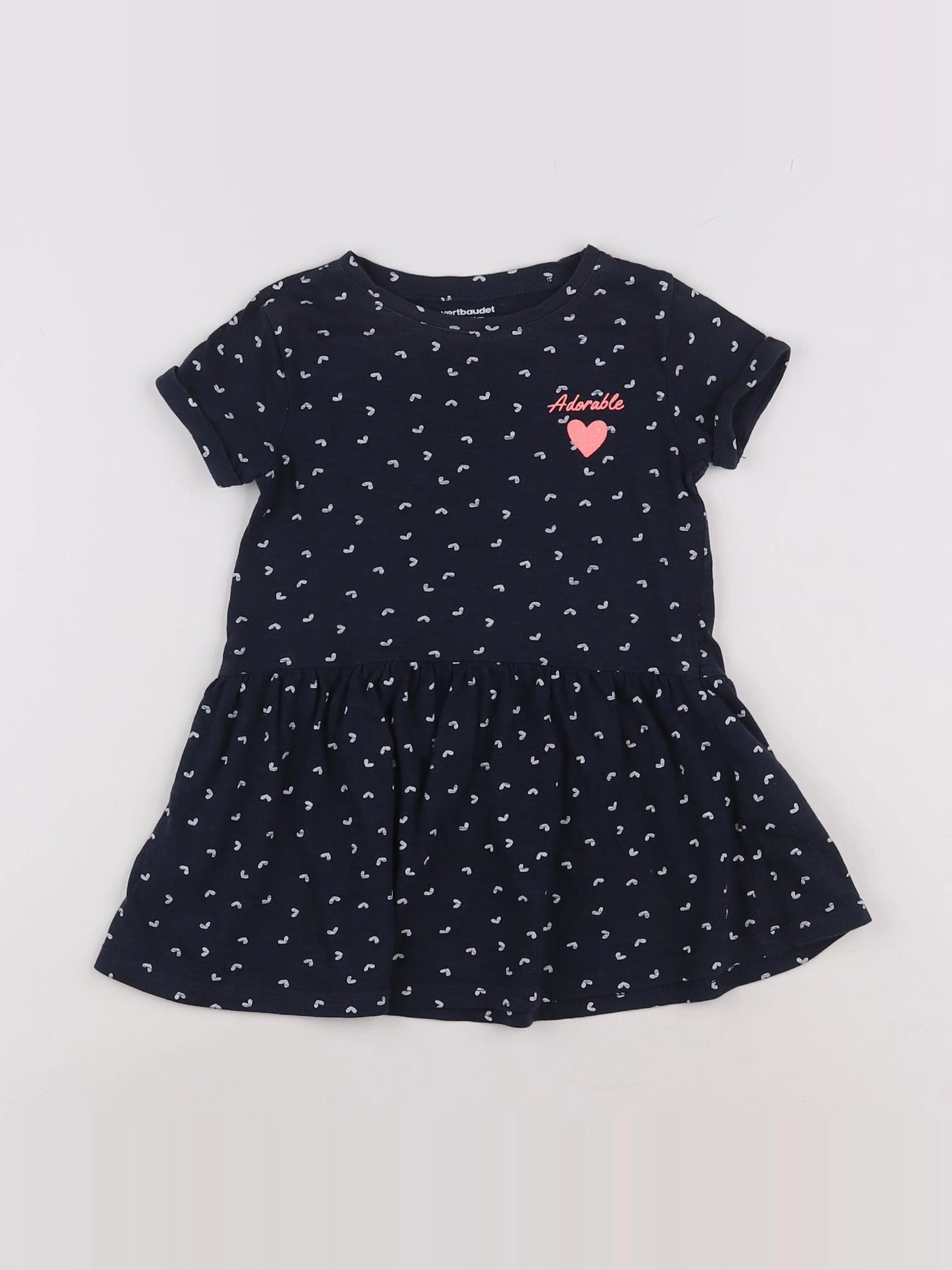 Vertbaudet - robe bleu - 3 ans