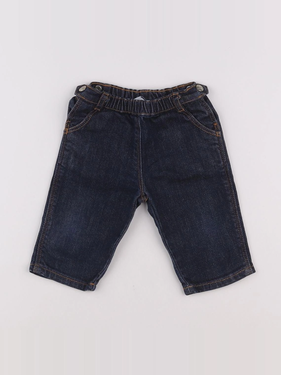 Petit Bateau - jean bleu - 3 mois