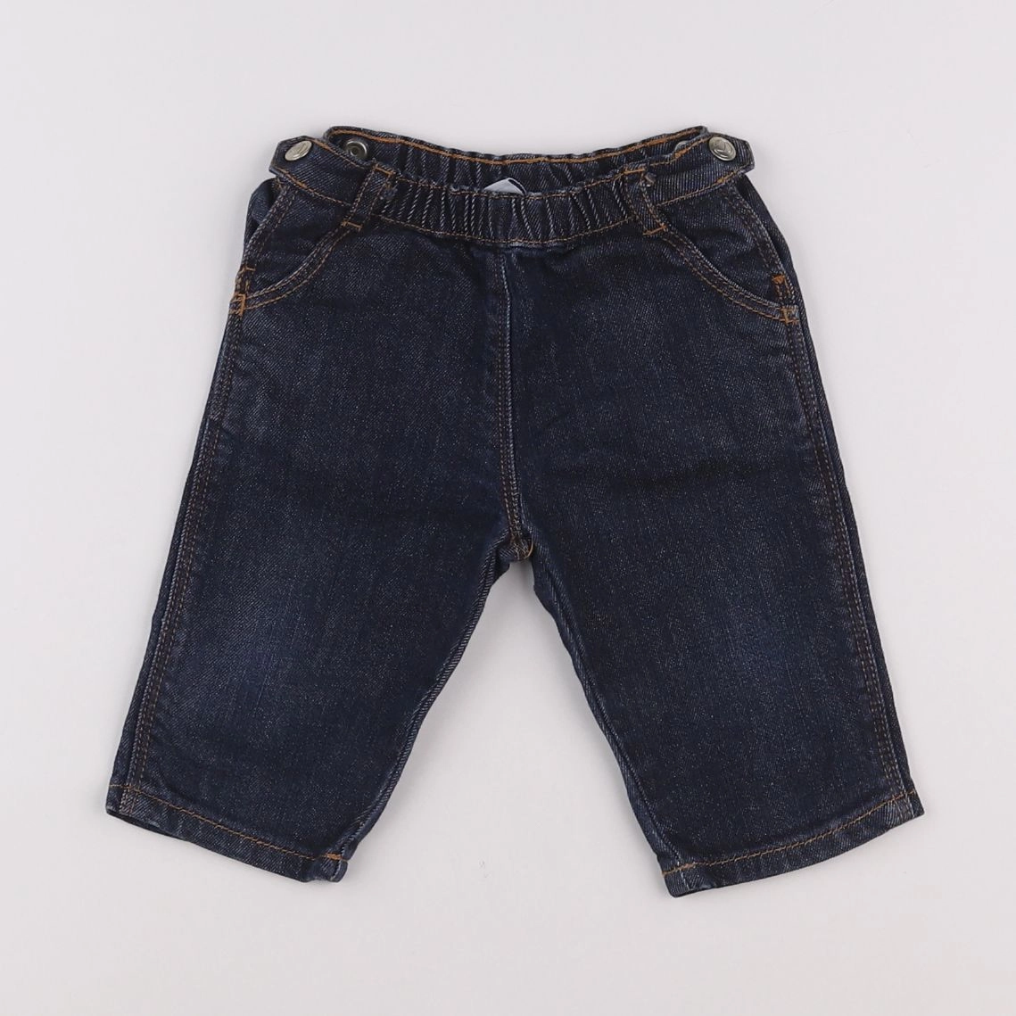 Petit Bateau - jean bleu - 3 mois