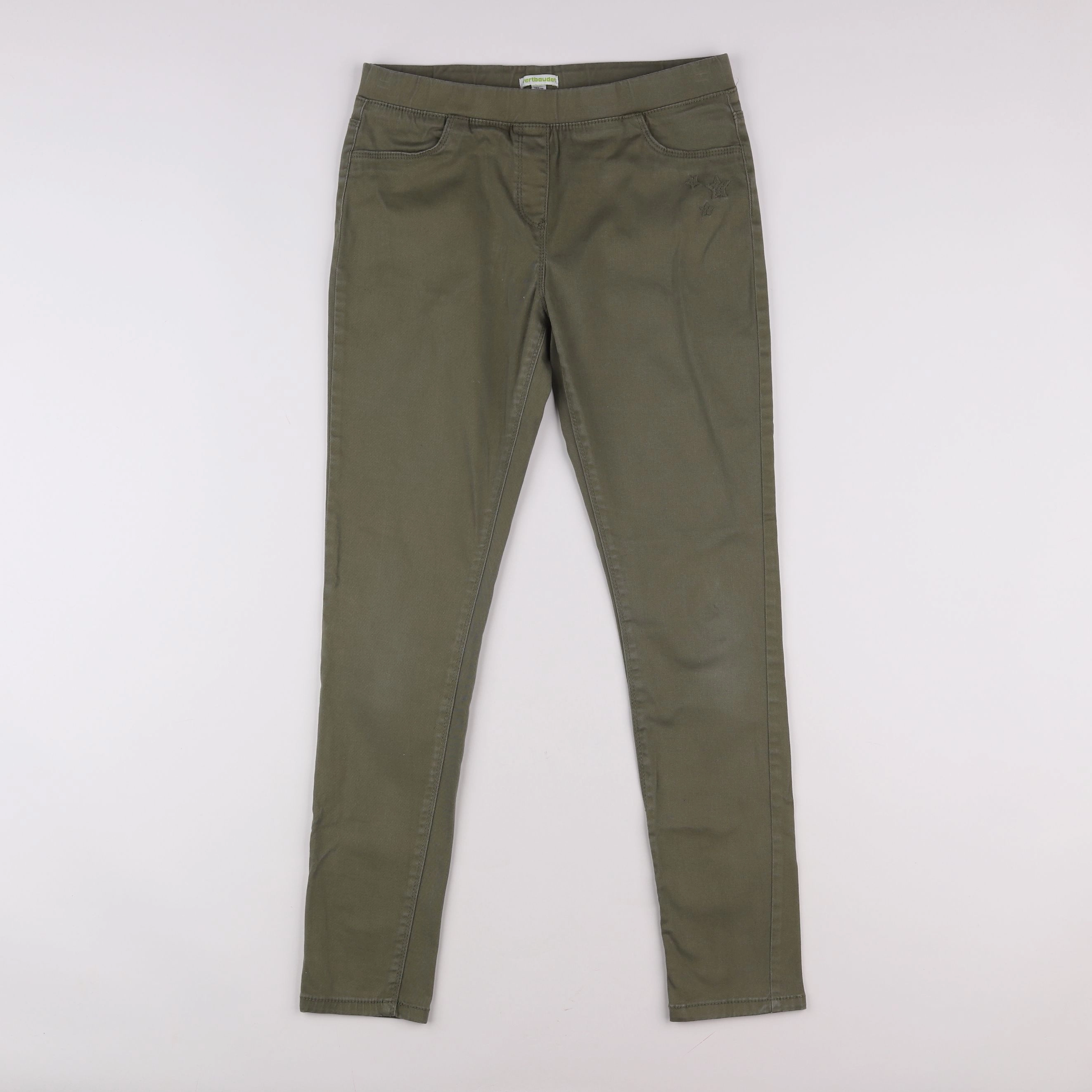 Vertbaudet - jegging vert - 14 ans