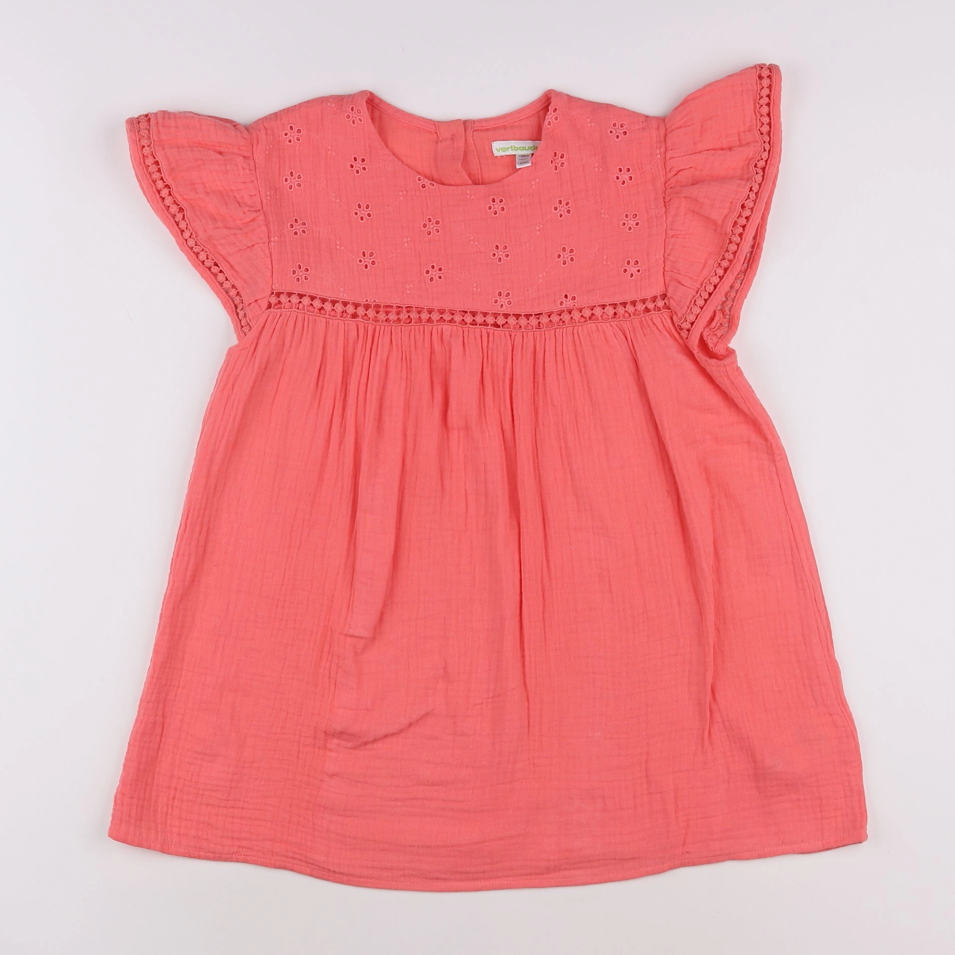 Vertbaudet - blouse rose - 14 ans