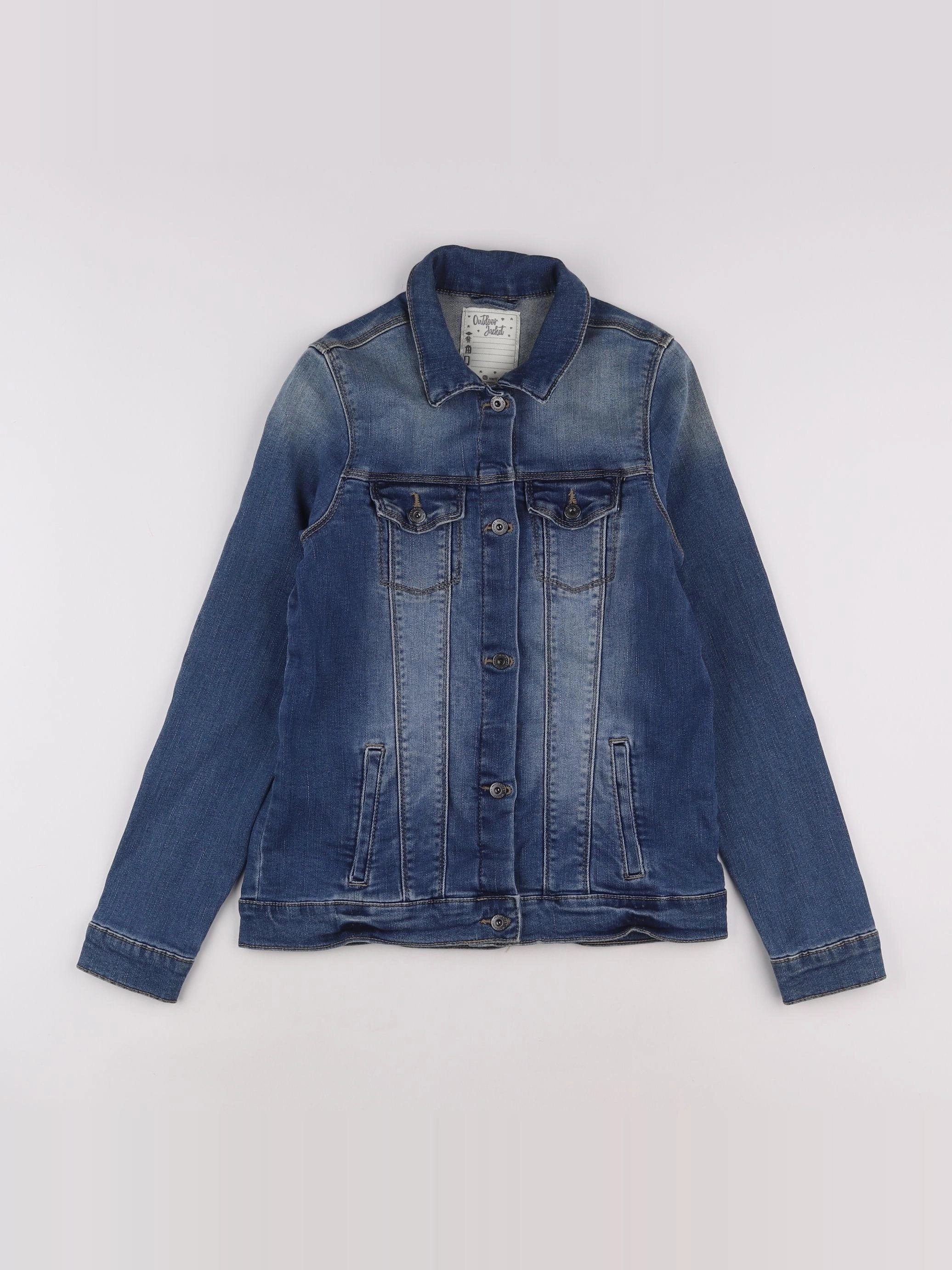 Vertbaudet - veste bleu - 12 ans