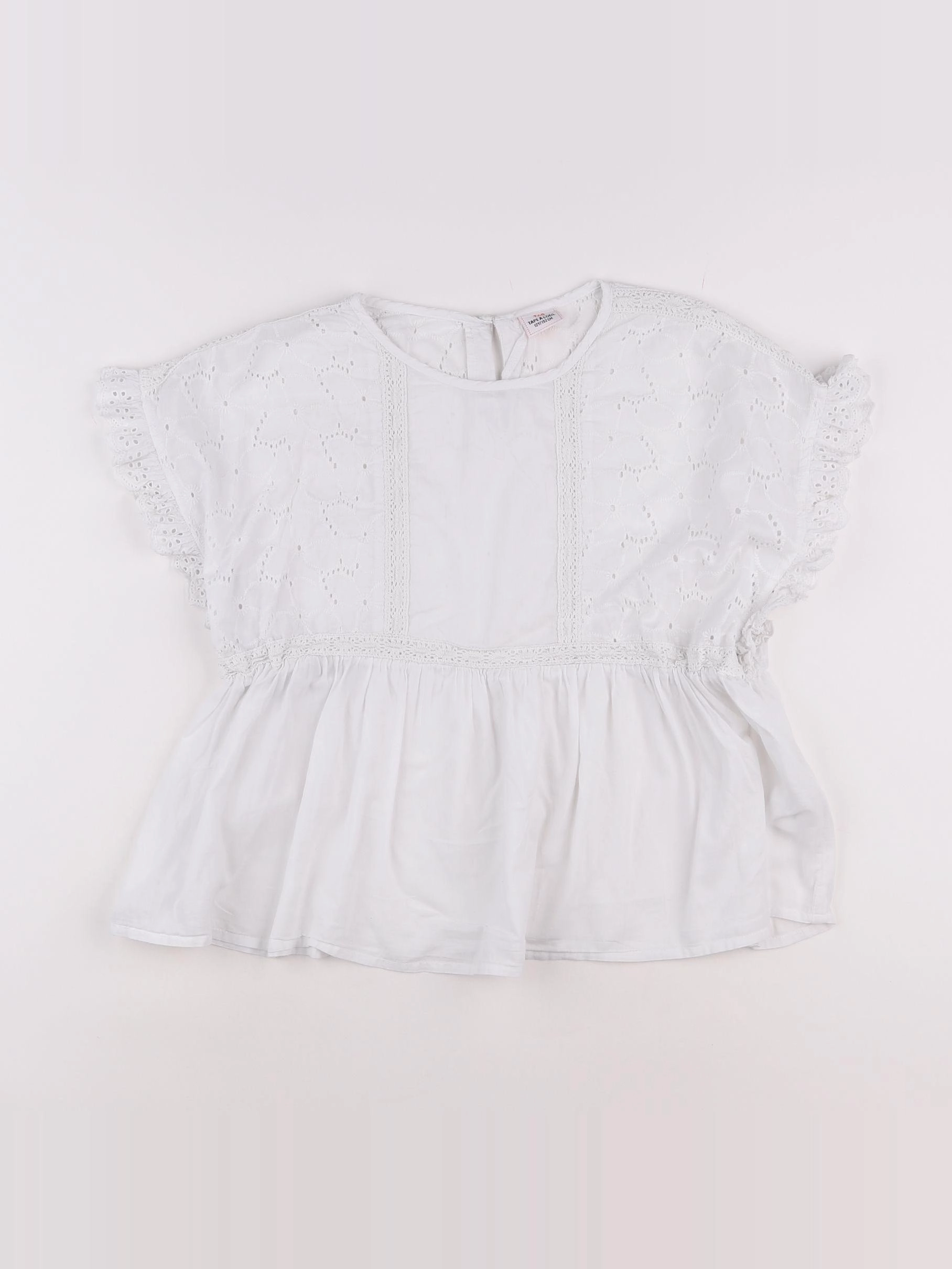 Tape à l'oeil - blouse blanc - 12 ans