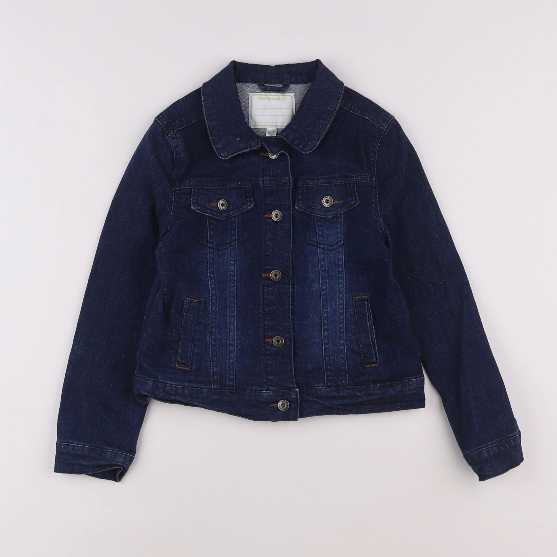 Vertbaudet - veste bleu - 8 ans
