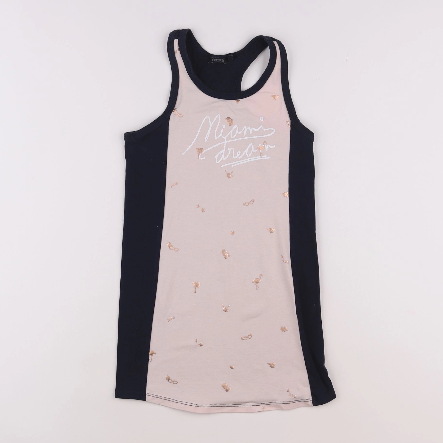 IKKS - débardeur rose - 8 ans