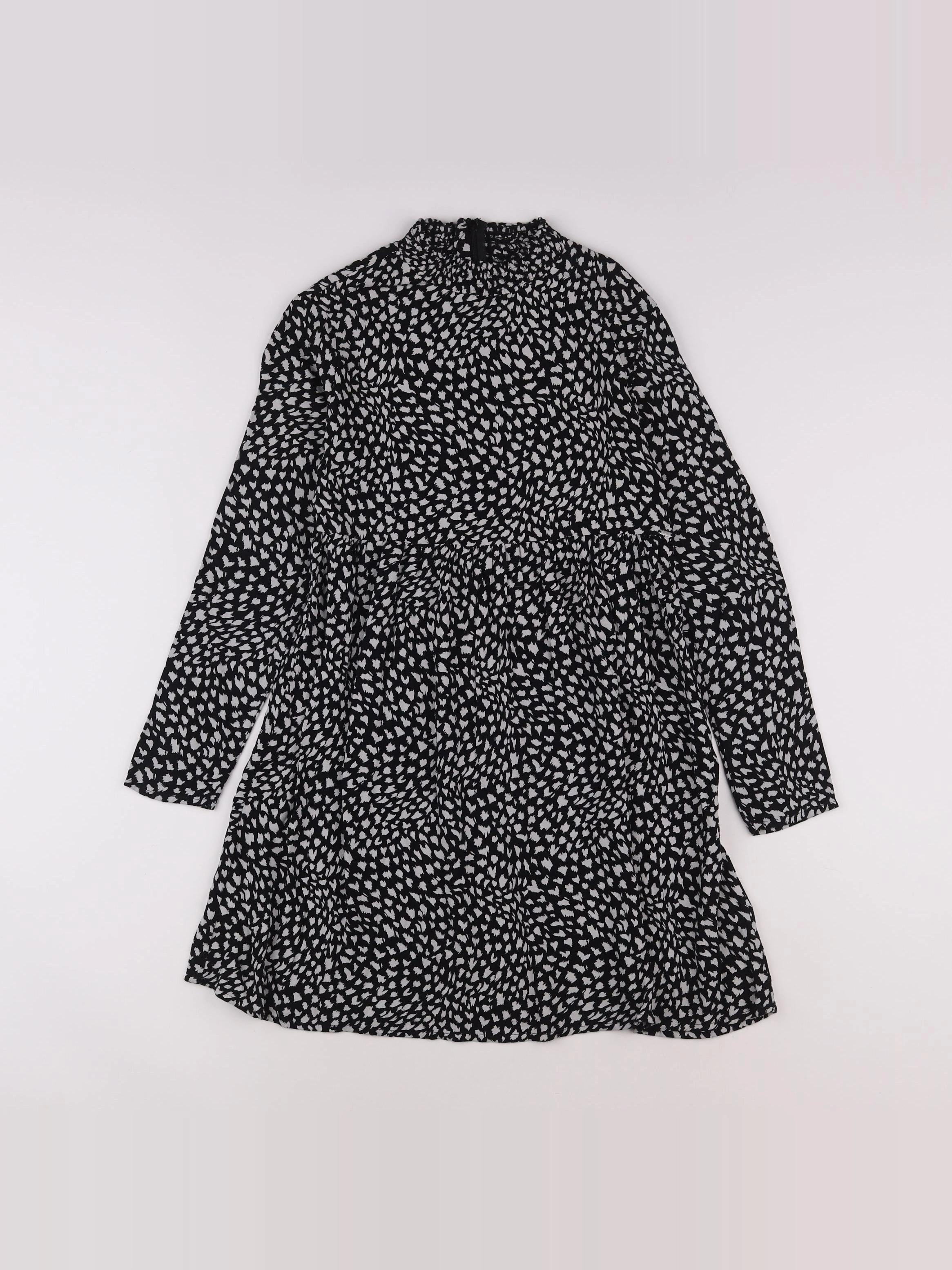 IKKS - robe noir - 10 ans