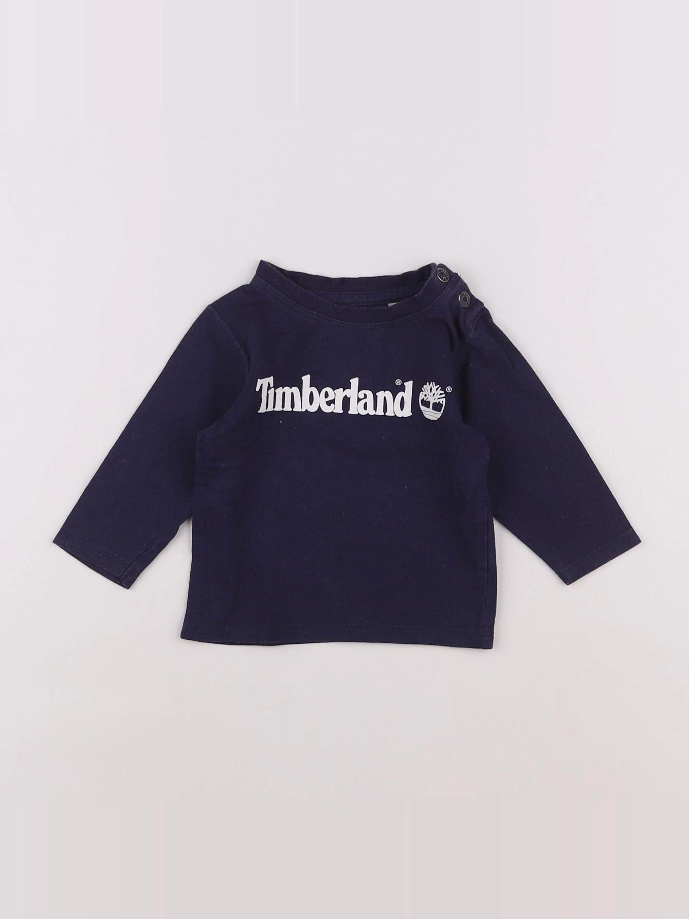 Timberland - tee-shirt bleu - 6 mois