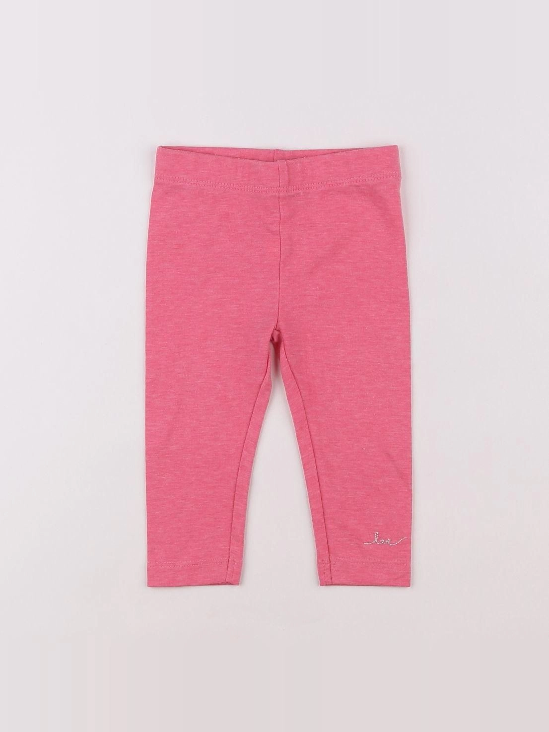 Tape à l'oeil - legging rose - 6 mois