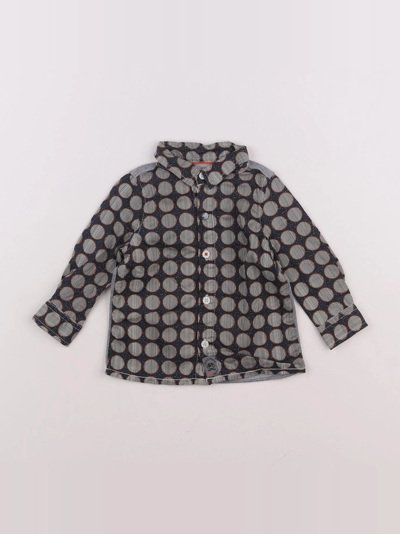 IKKS - chemise gris - 6 mois