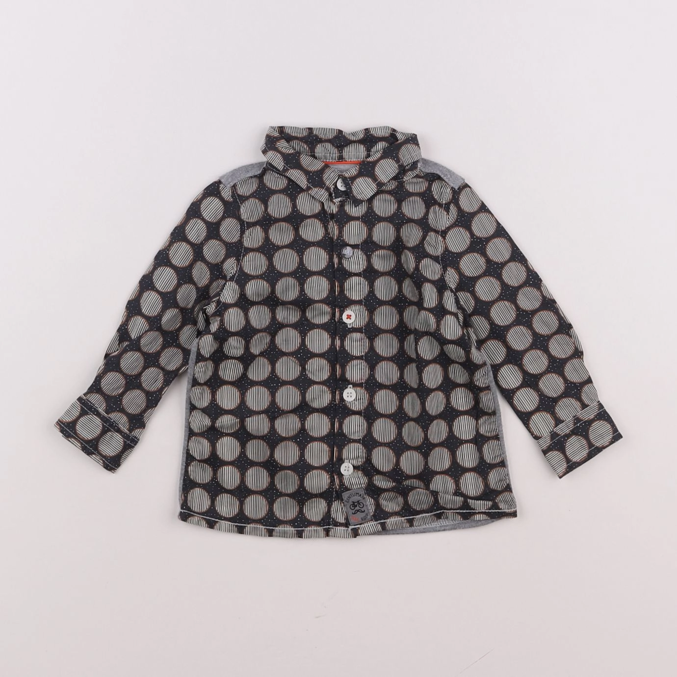 IKKS - chemise gris - 6 mois