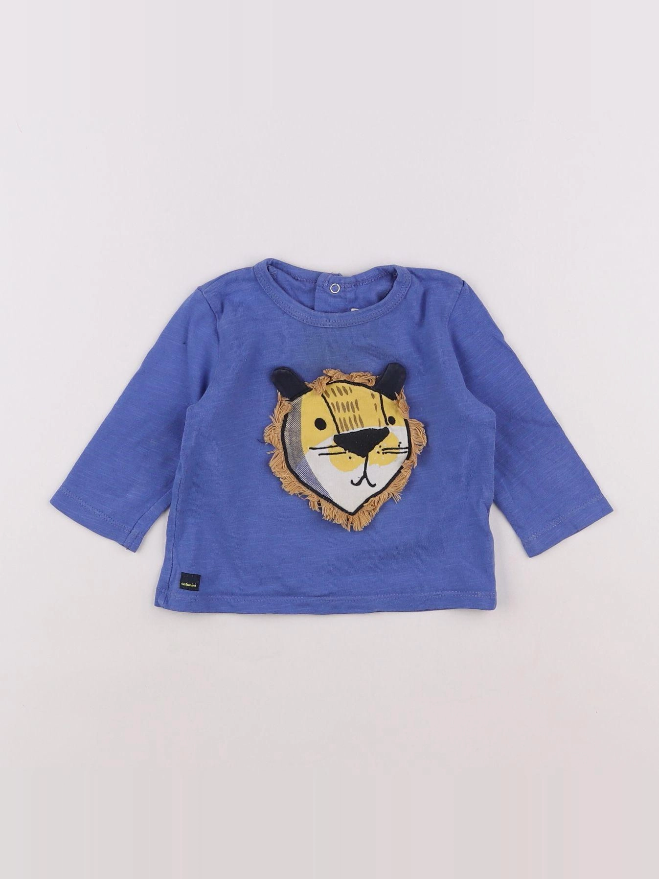 Catimini - tee-shirt bleu - 6 mois