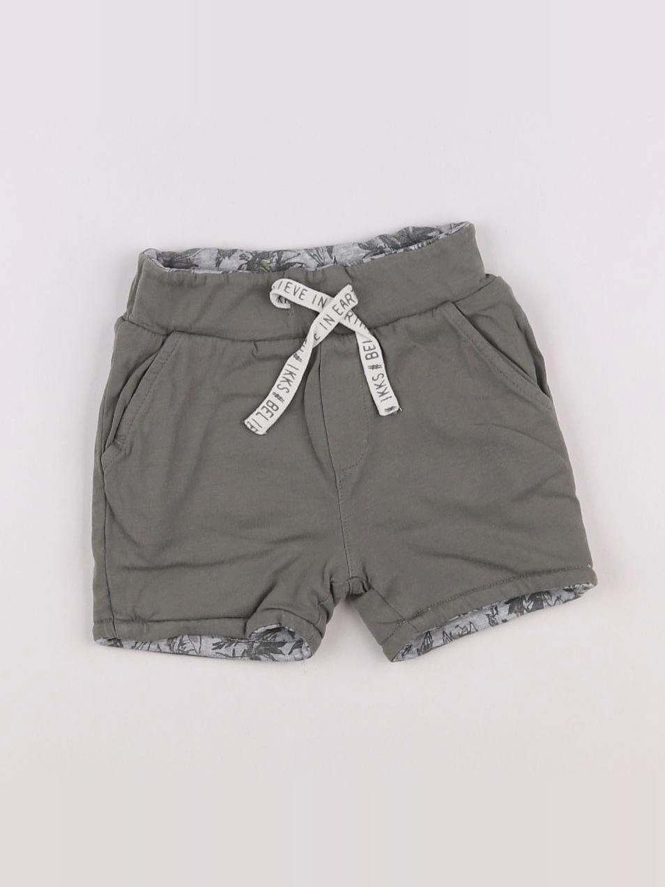 IKKS - short réversible multicolore - 6 mois