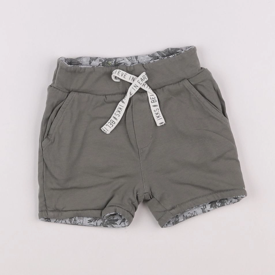 IKKS - short réversible multicolore - 6 mois