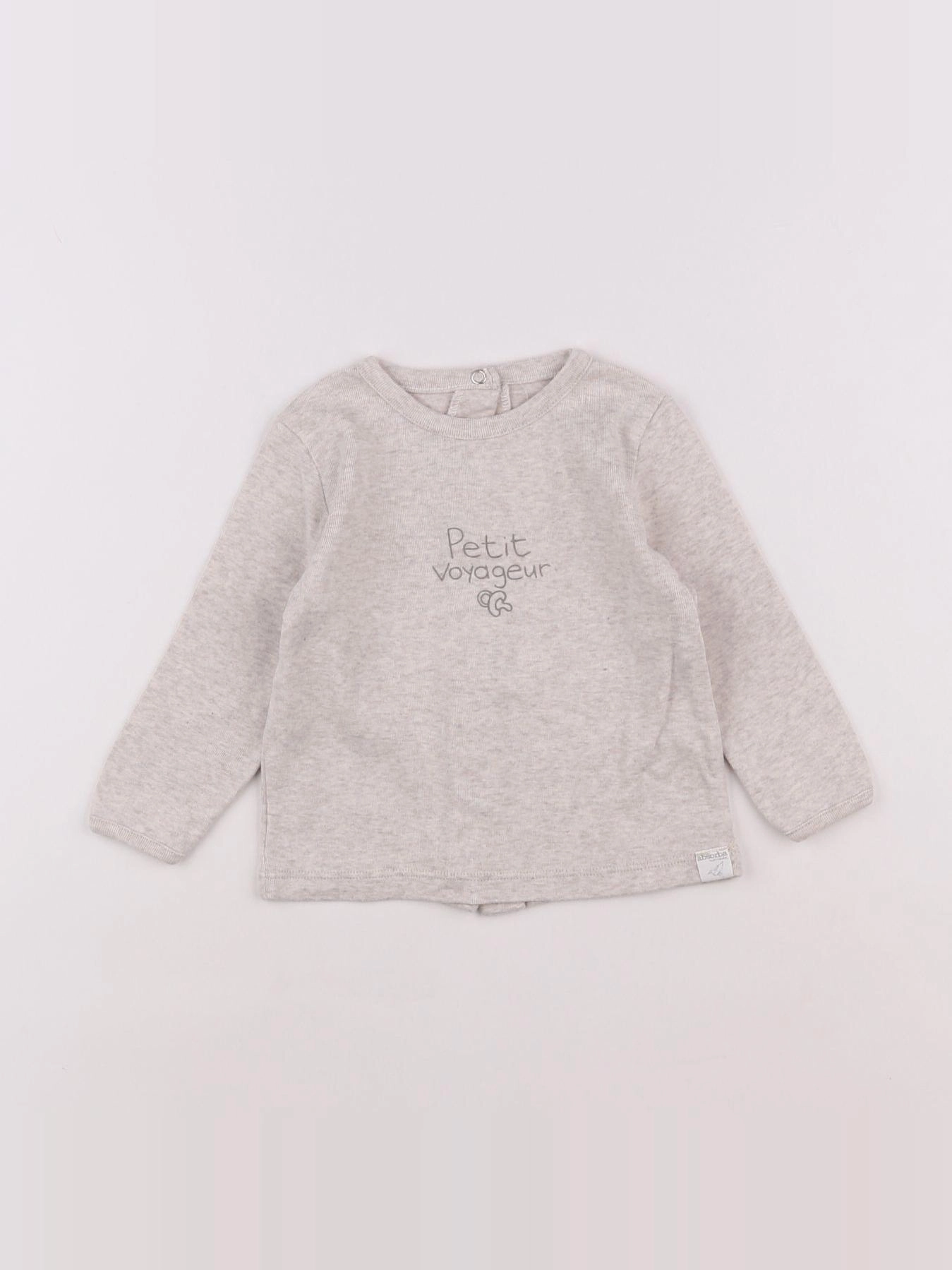 Absorba - tee-shirt beige - 12 mois