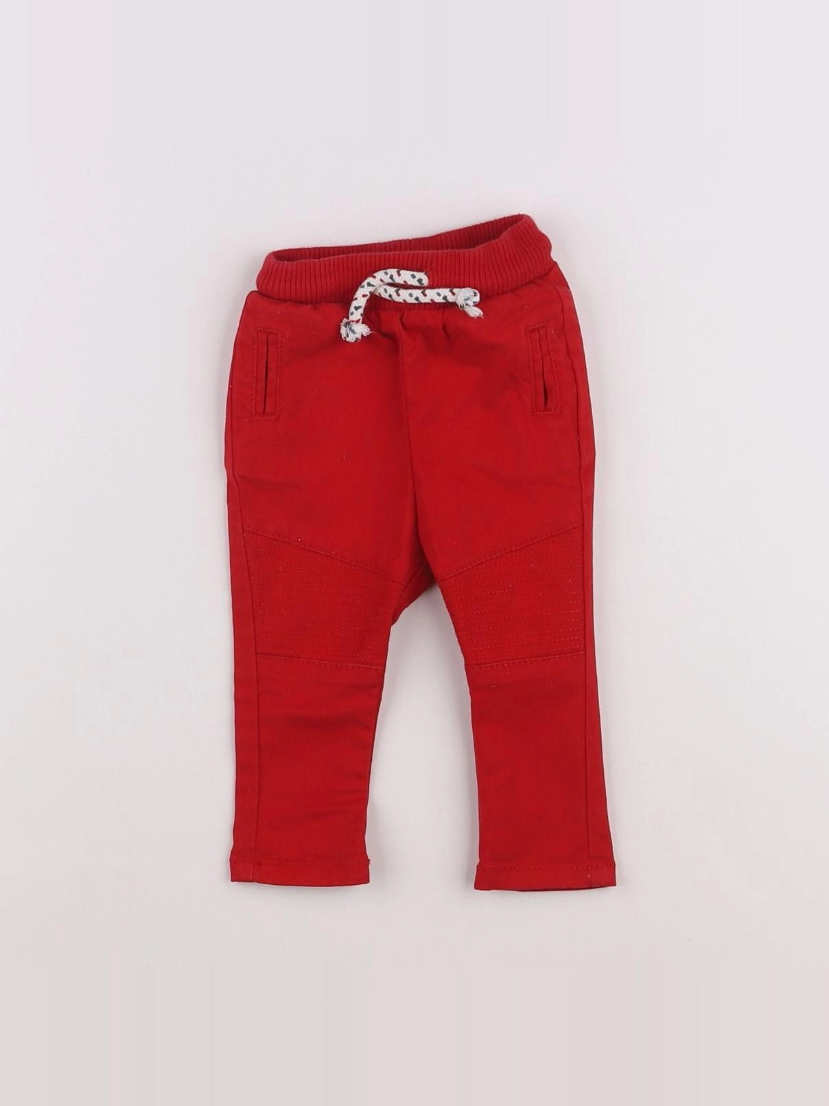 Tape à l'oeil - pantalon rouge - 3 mois