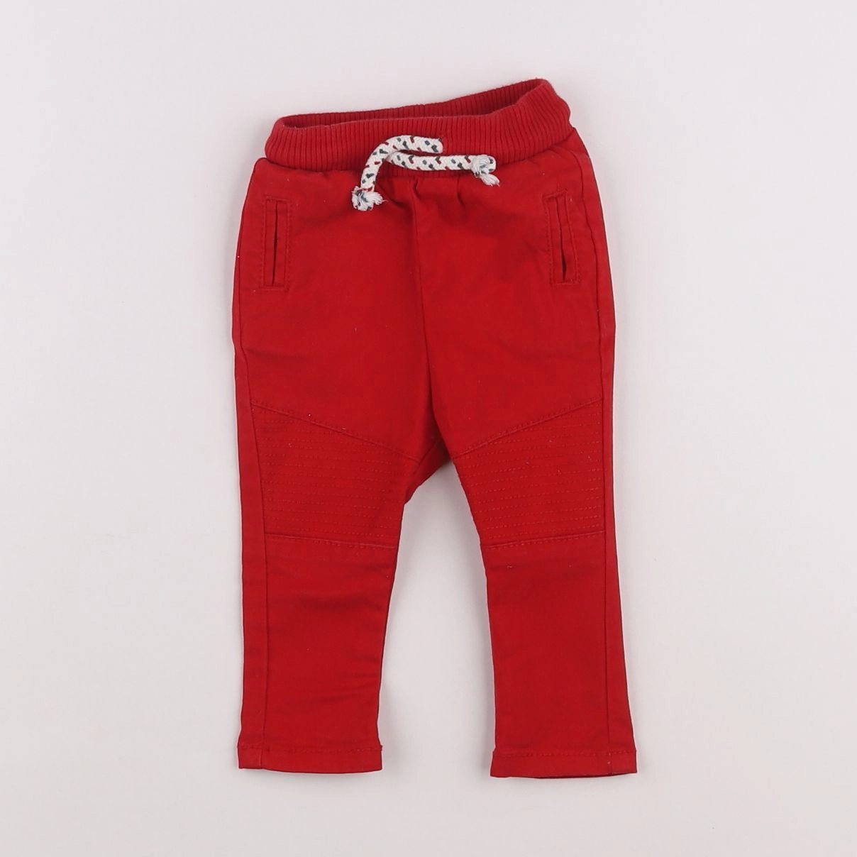 Tape à l'oeil - pantalon rouge - 3 mois