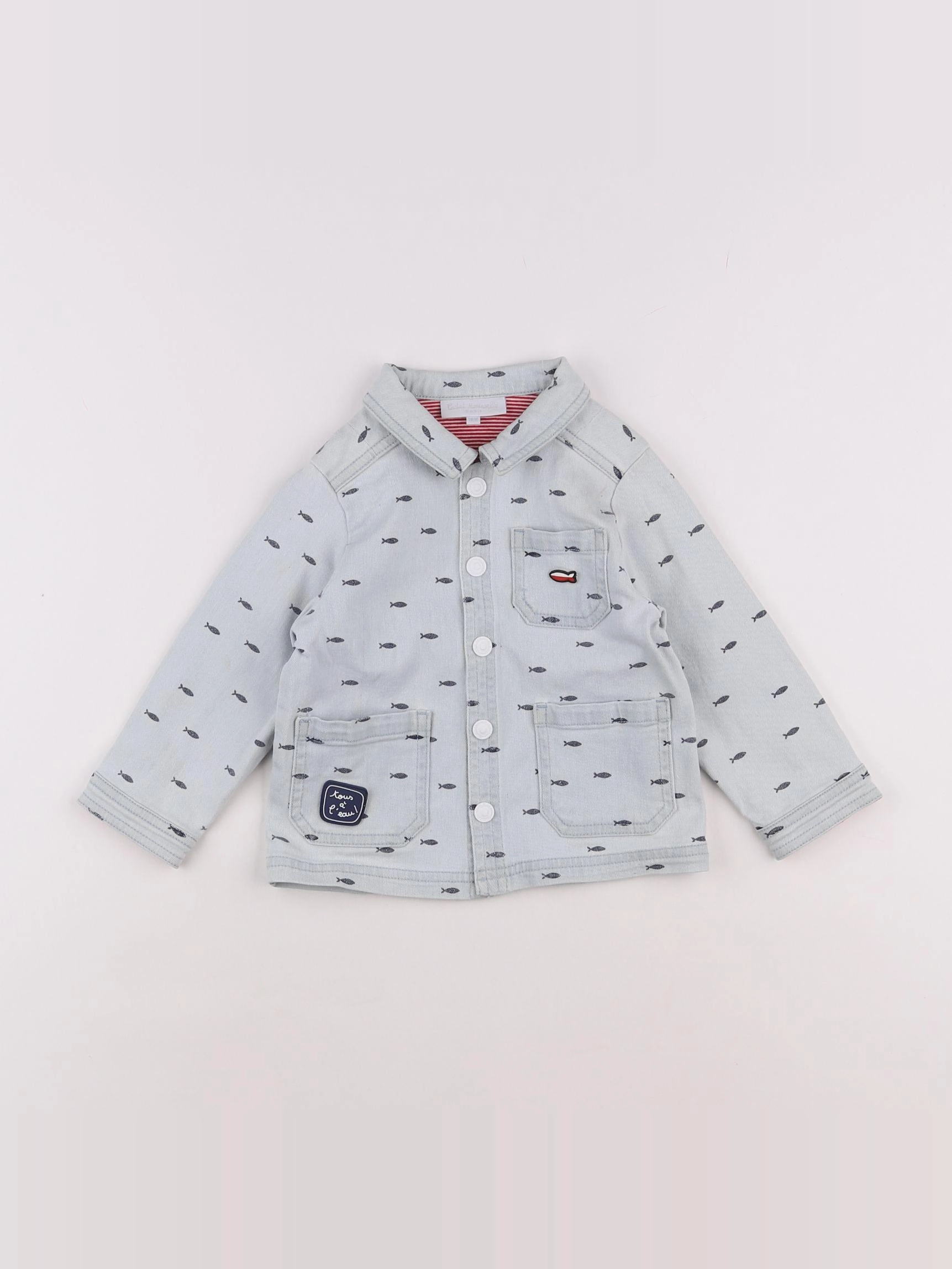Cadet Rousselle - veste bleu - 18 mois