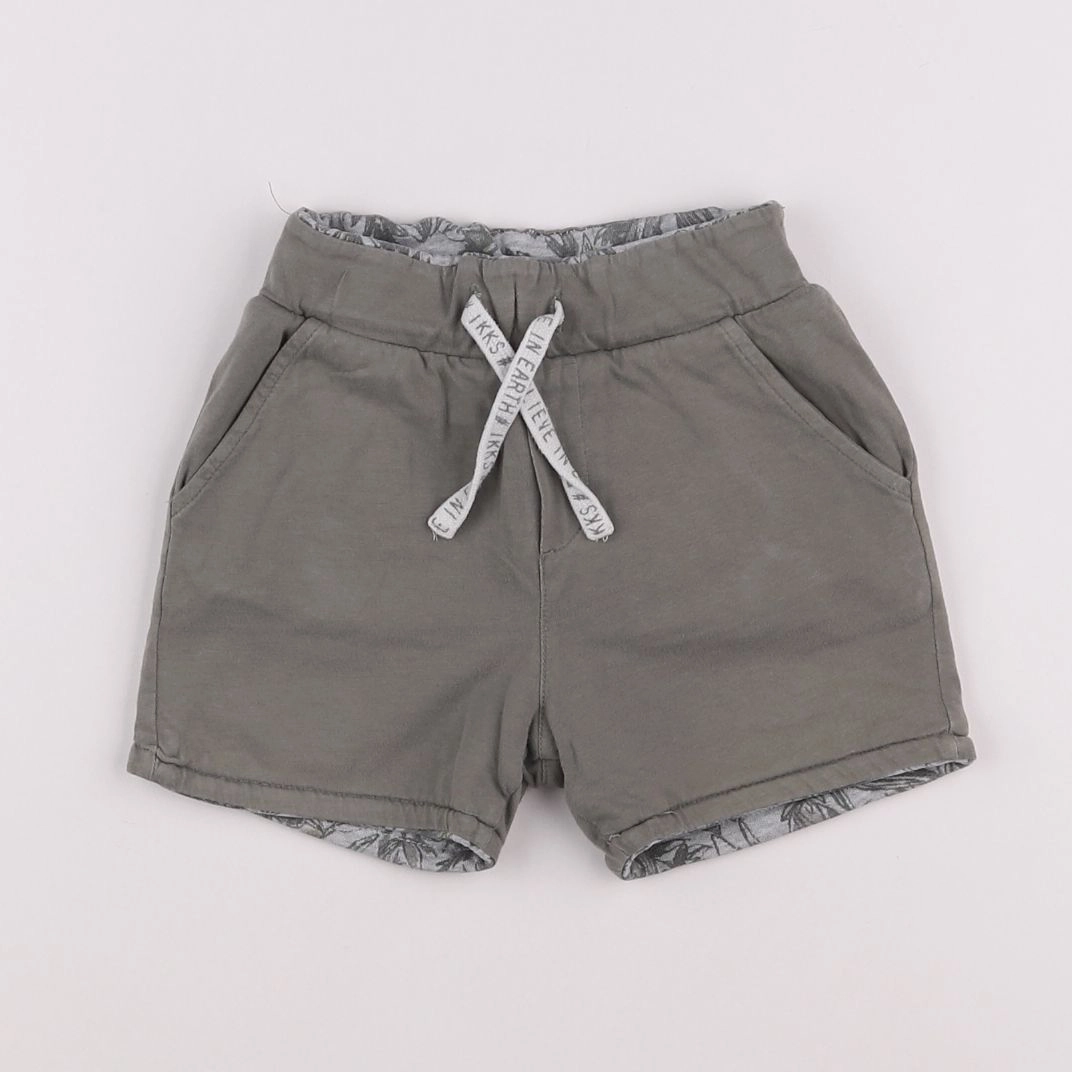IKKS - short réversible multicolore - 9 mois