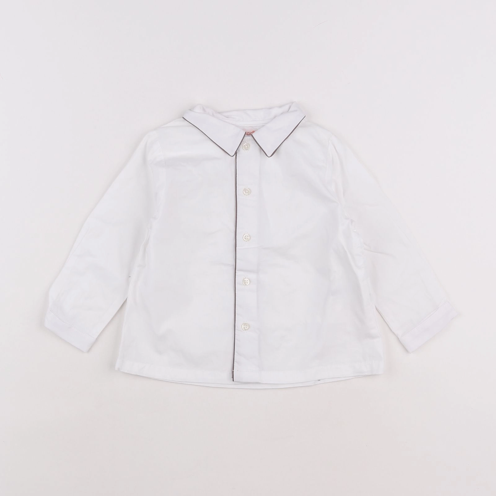 Gocco - chemise blanc - 12/18 mois