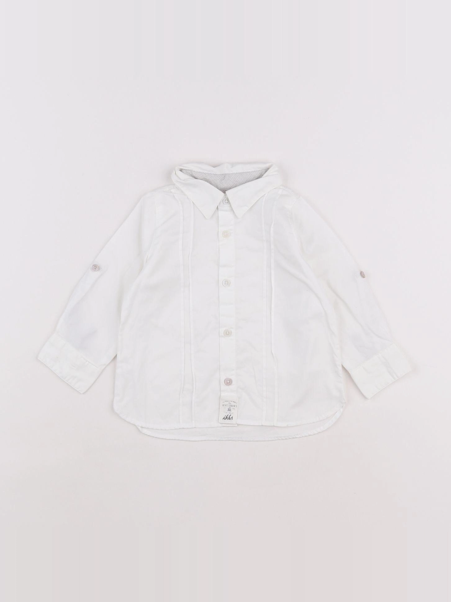 IKKS - chemise blanc - 6 mois