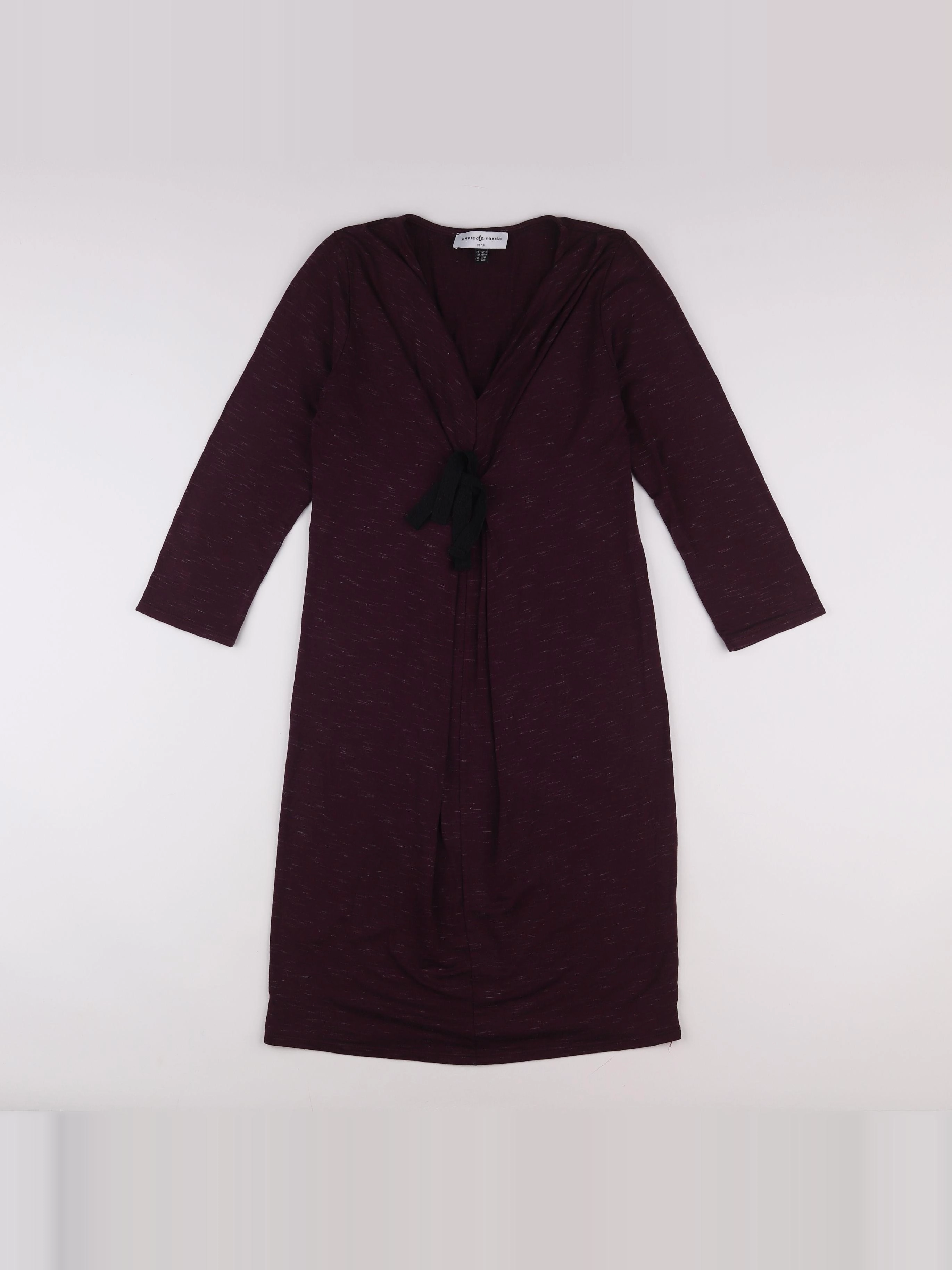 Envie de fraise - robe grossesse violet - 40 à 42