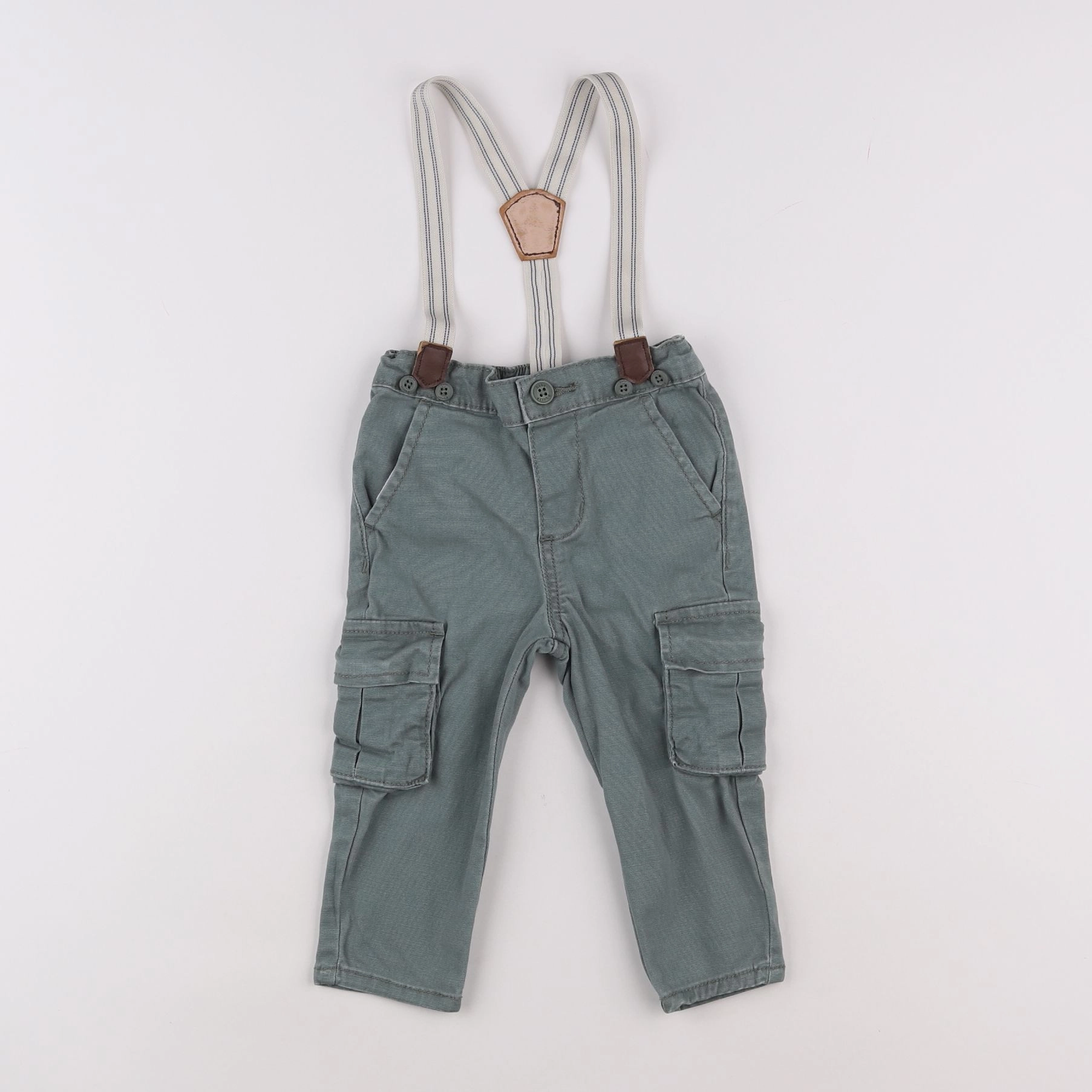 Oshkosh - pantalon vert - 12 mois