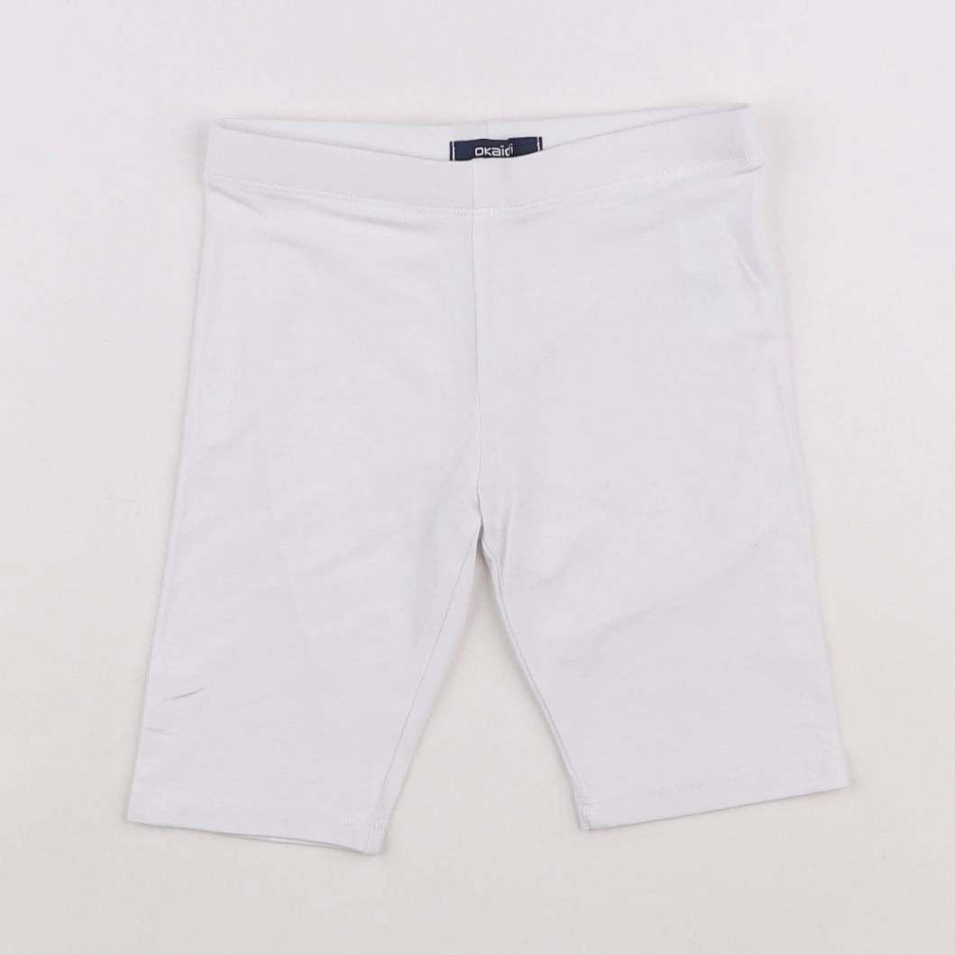 Okaidi - legging court blanc - 4 ans