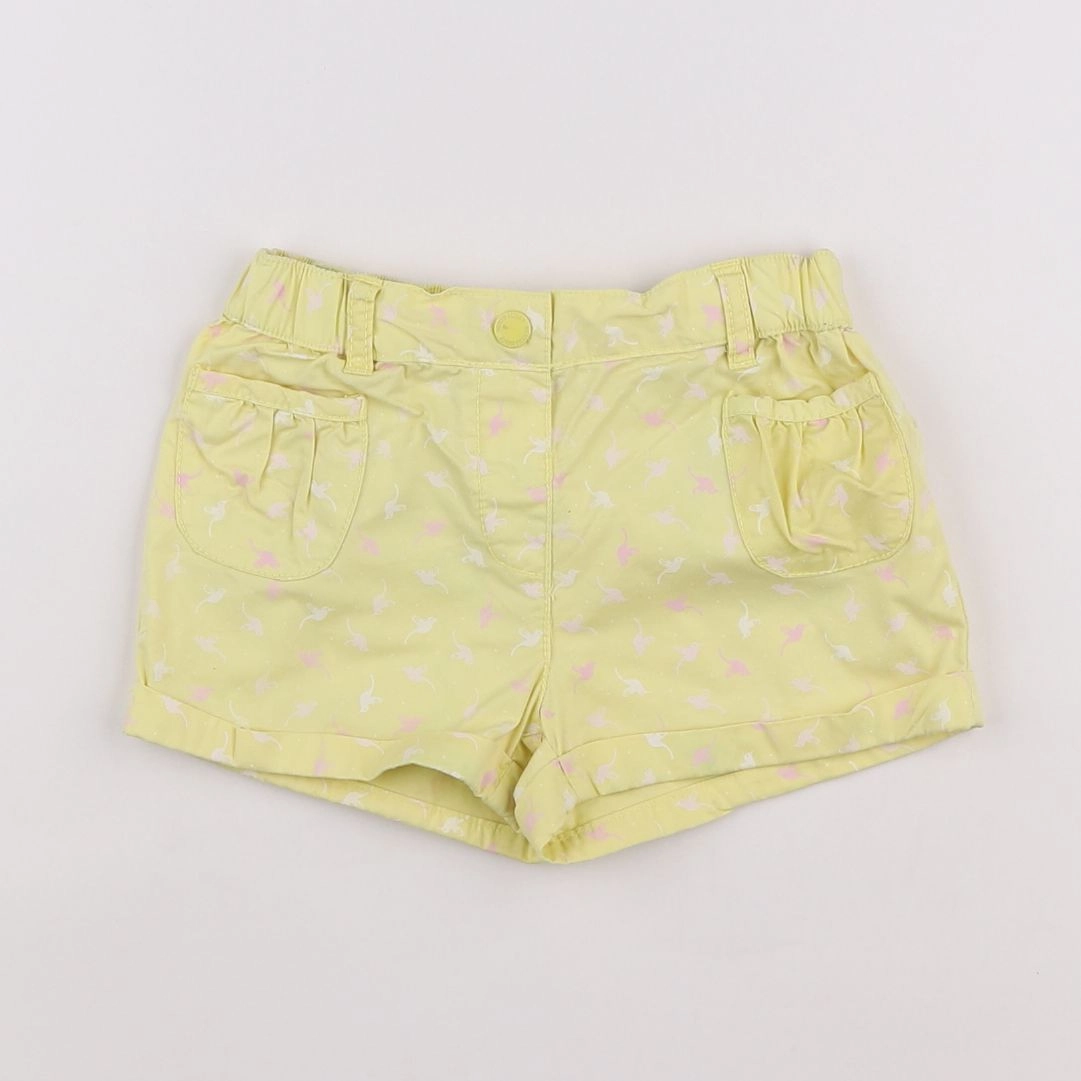 Vertbaudet - short jaune - 5 ans