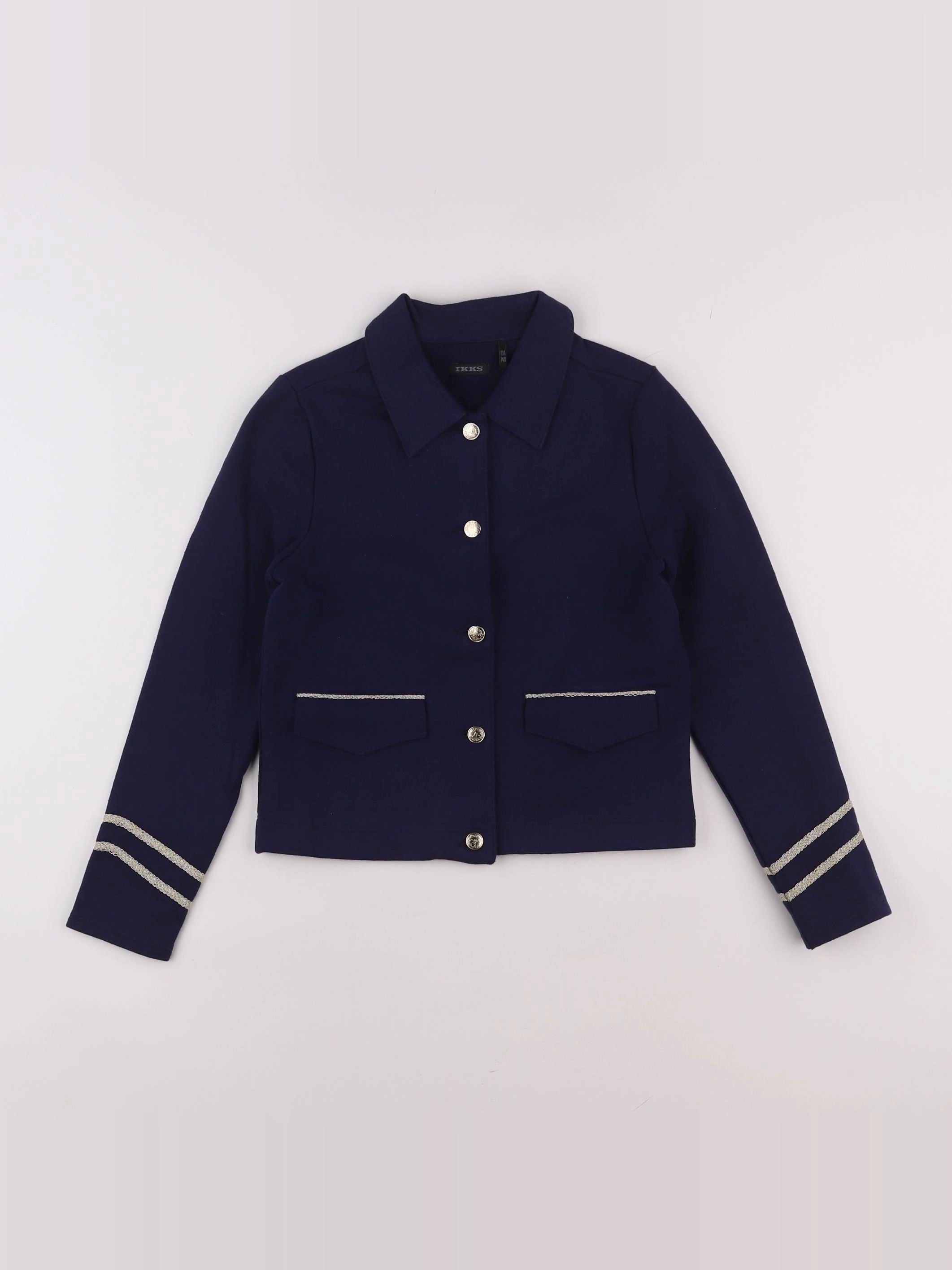 IKKS - veste bleu - 10 ans