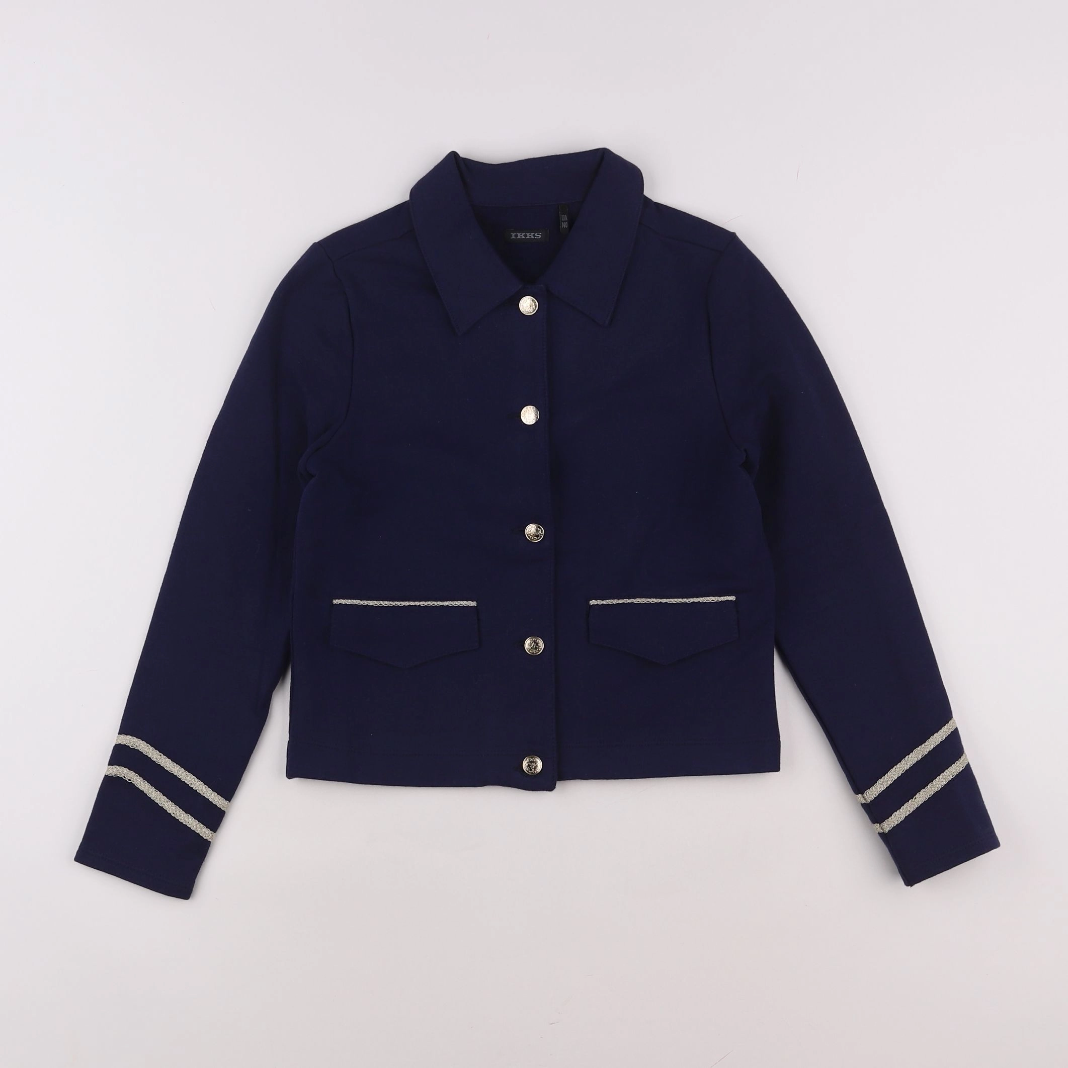 IKKS - veste bleu - 10 ans